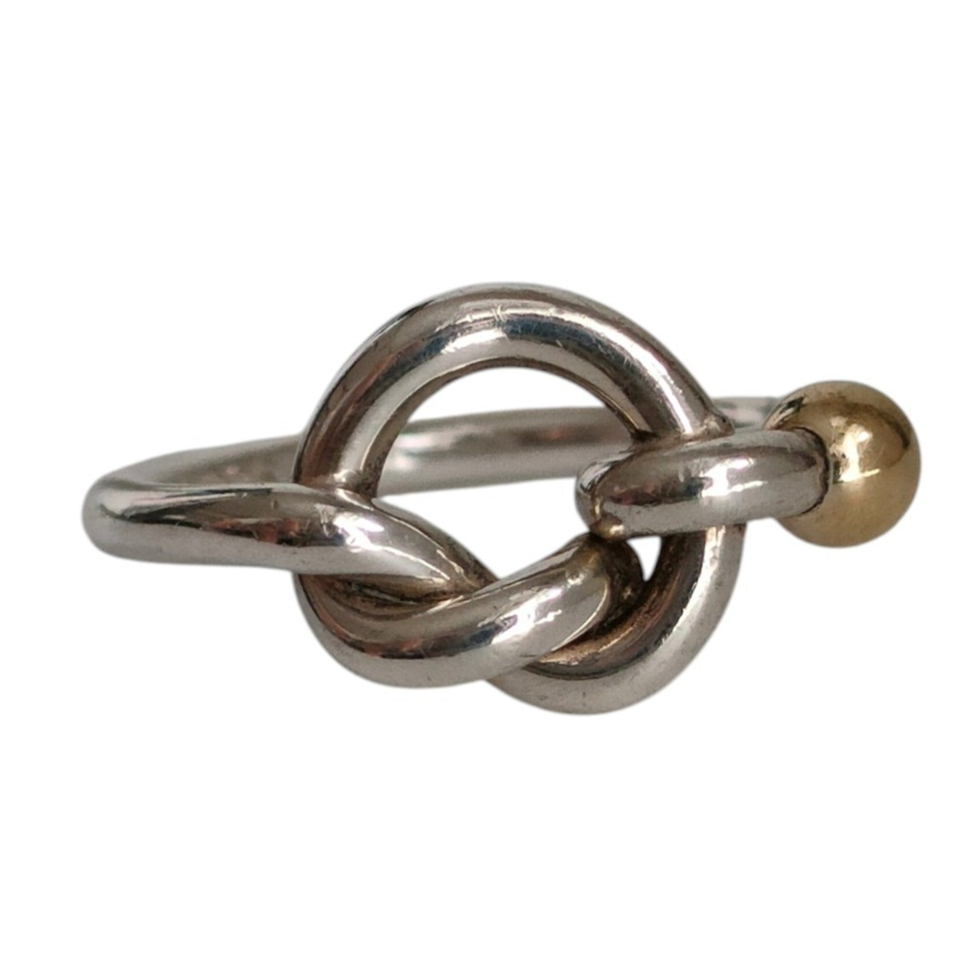 Tiffany Yellow Gold (18K) Silver 925 Band Ring (Pre-Owned)