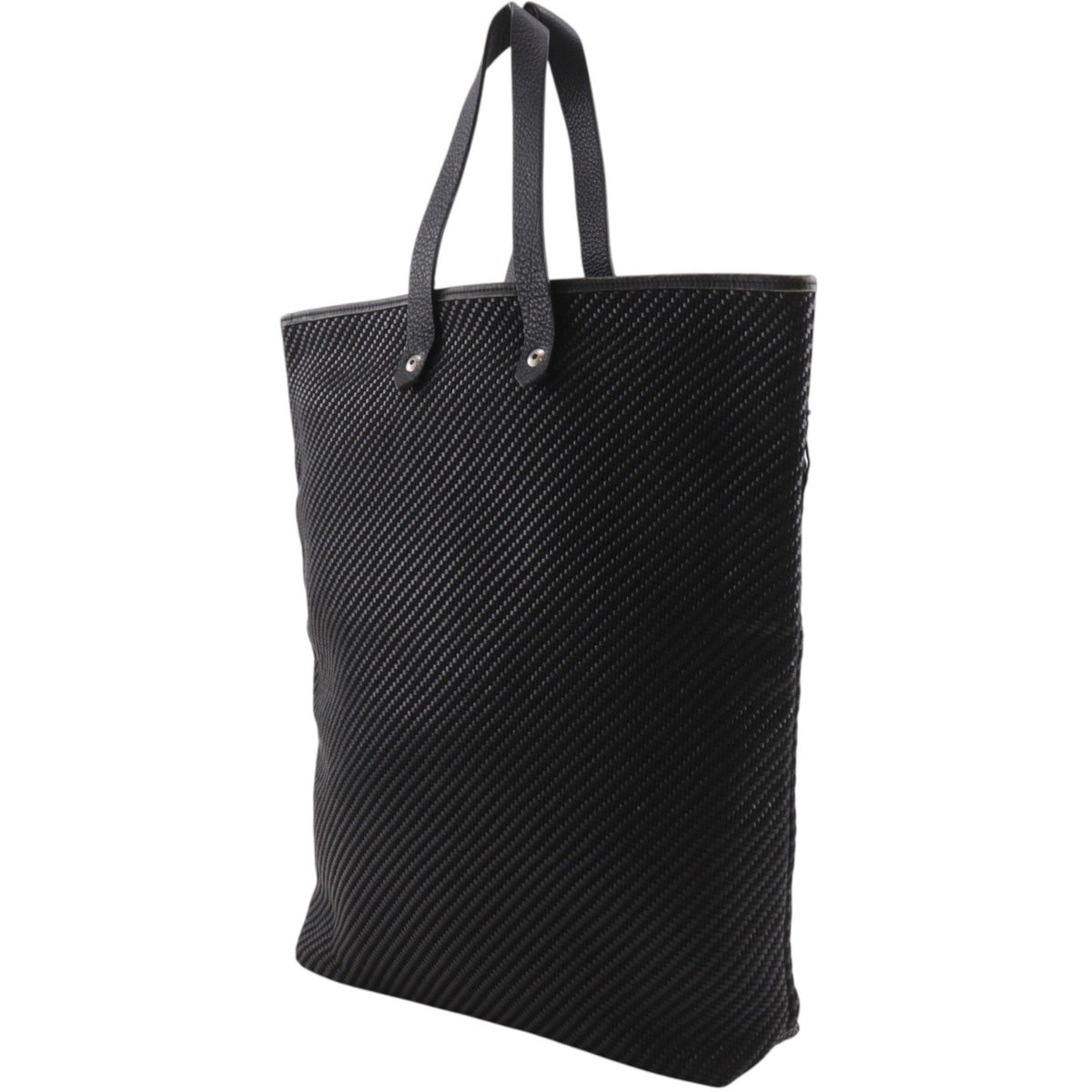 Hermes Black Leather Handbag (Pre-Owned)