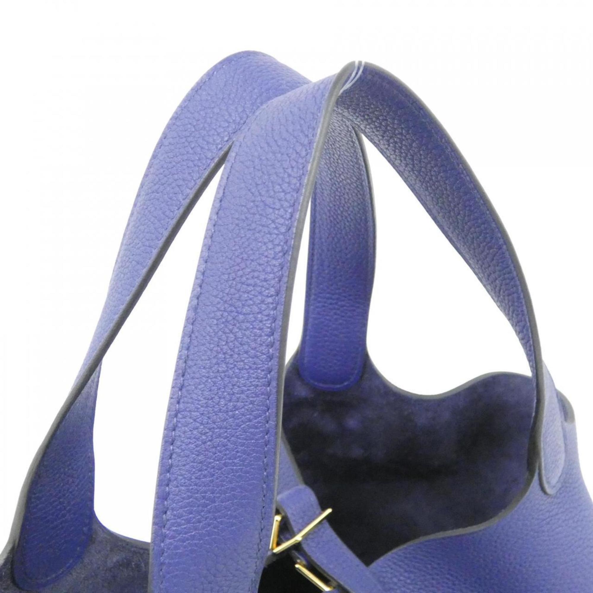 Hermes Bleu Saphir Handbag (Pre-Owned)