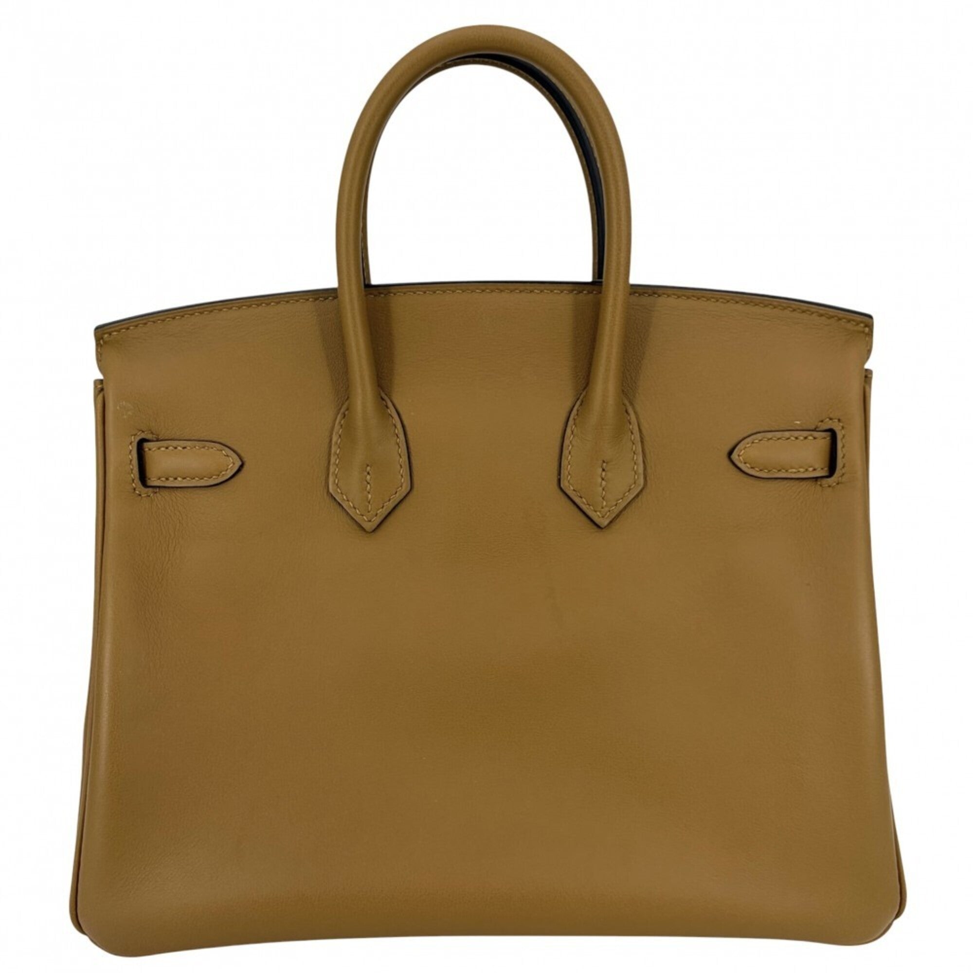 Hermes Brown Leather Handbag (Pre-Owned)
