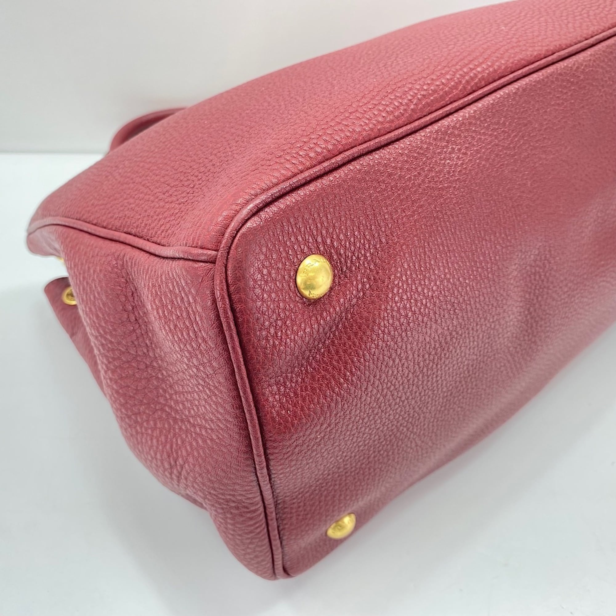 Prada Red Color Handbag (Pre-Owned)