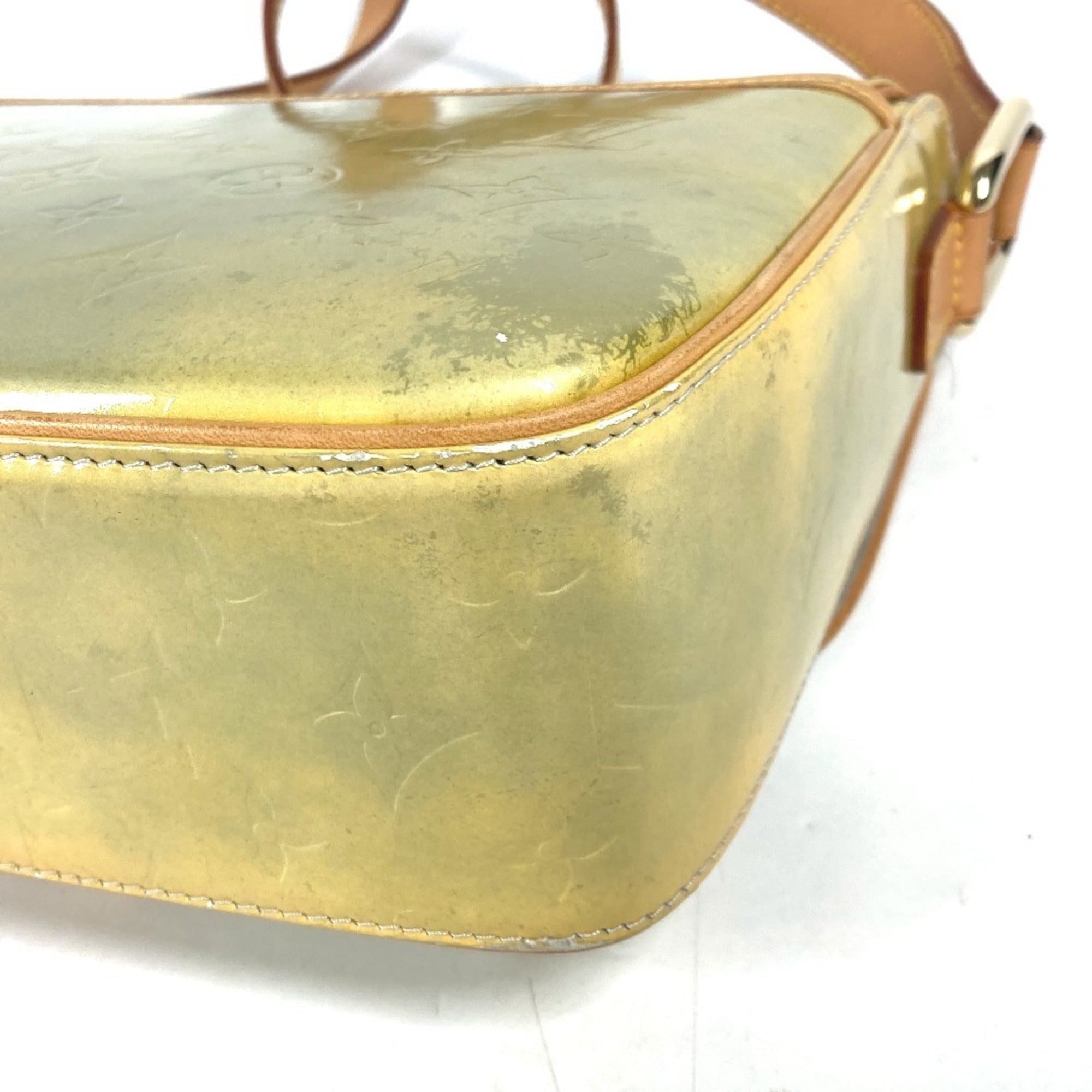 Louis Vuitton Gray Gris Monogram Vernis Shoulder Bag (Pre-Owned)