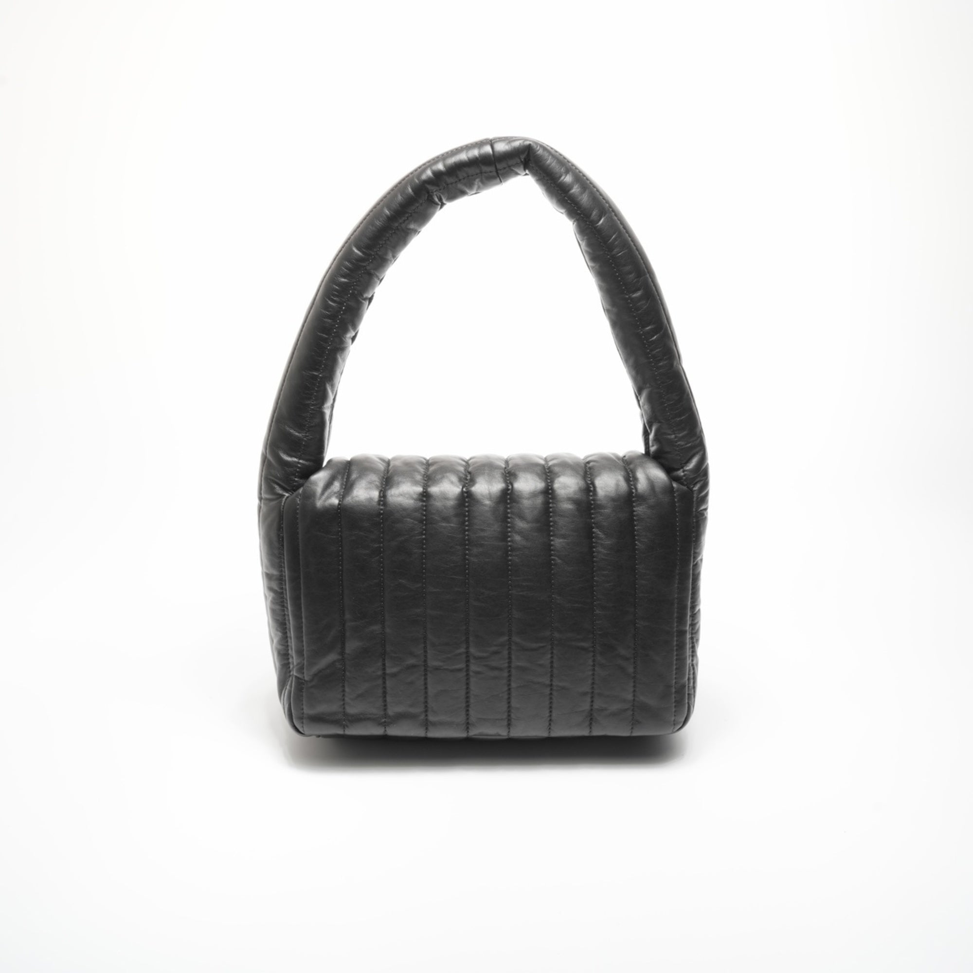 Balenciaga Black Leather Shoulder Bag (Pre-Owned)