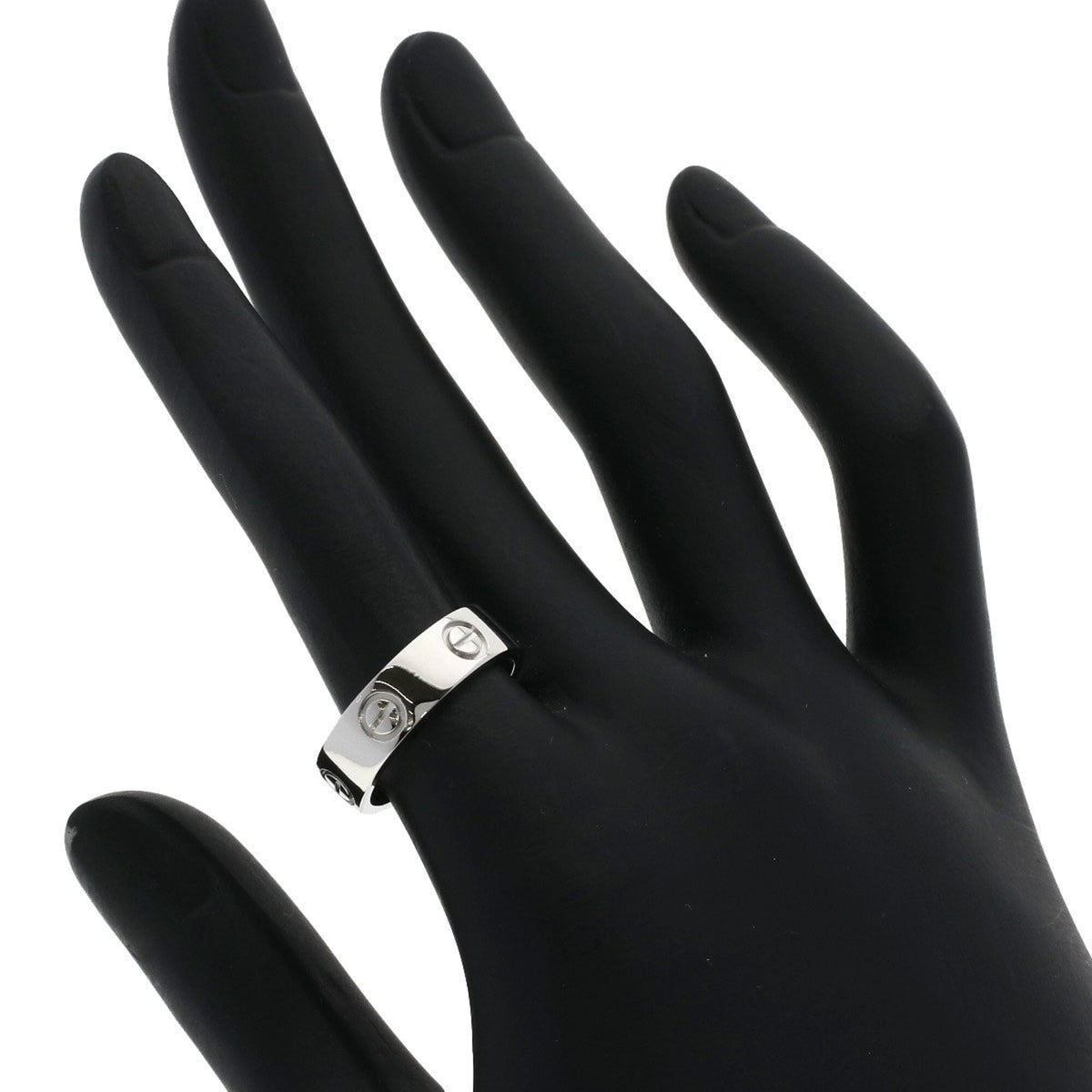 Cartier Love Platinum 950 Band Ring (Pre-Owned)