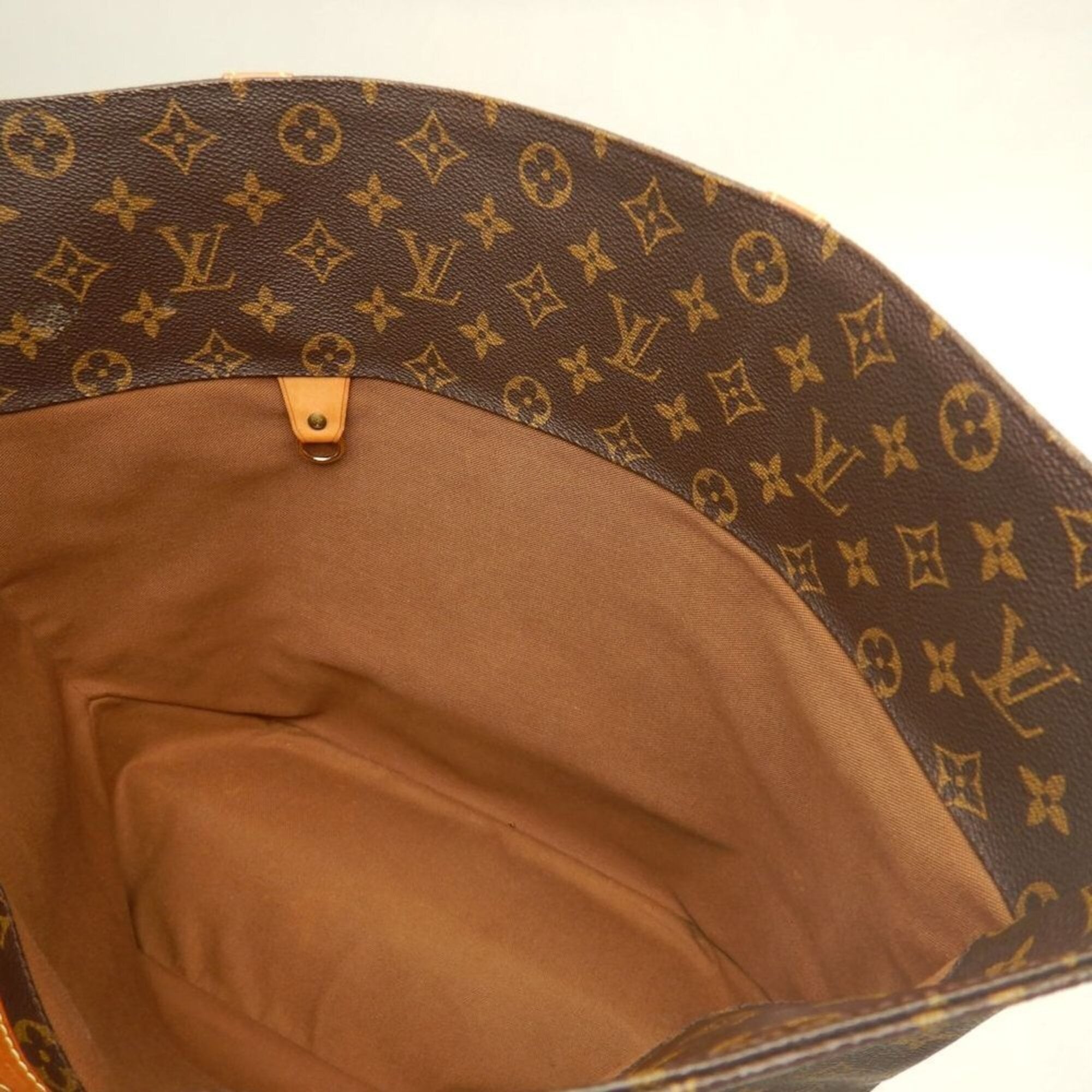 Louis Vuitton Monogram Brown Monogram Tote Bag (Pre-Owned)