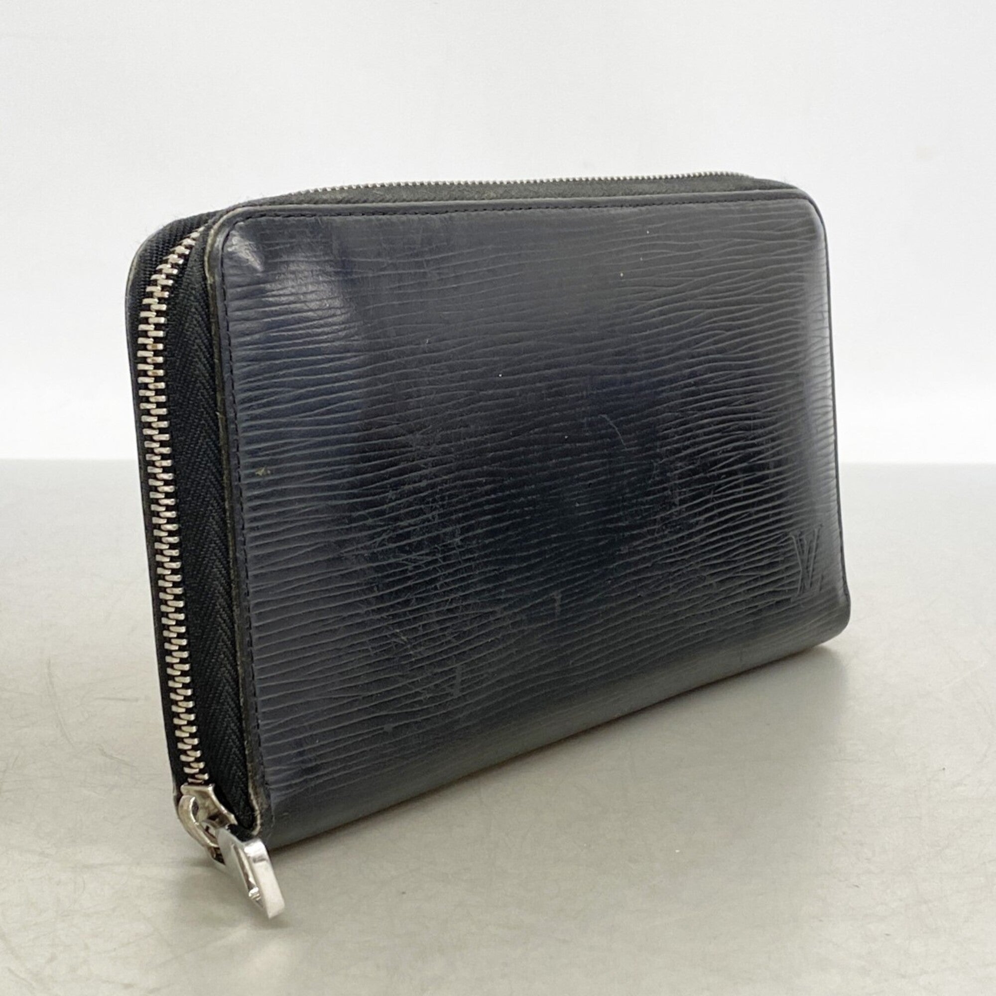 Louis Vuitton Noir Long Wallet (Bi-Fold) (Pre-Owned)