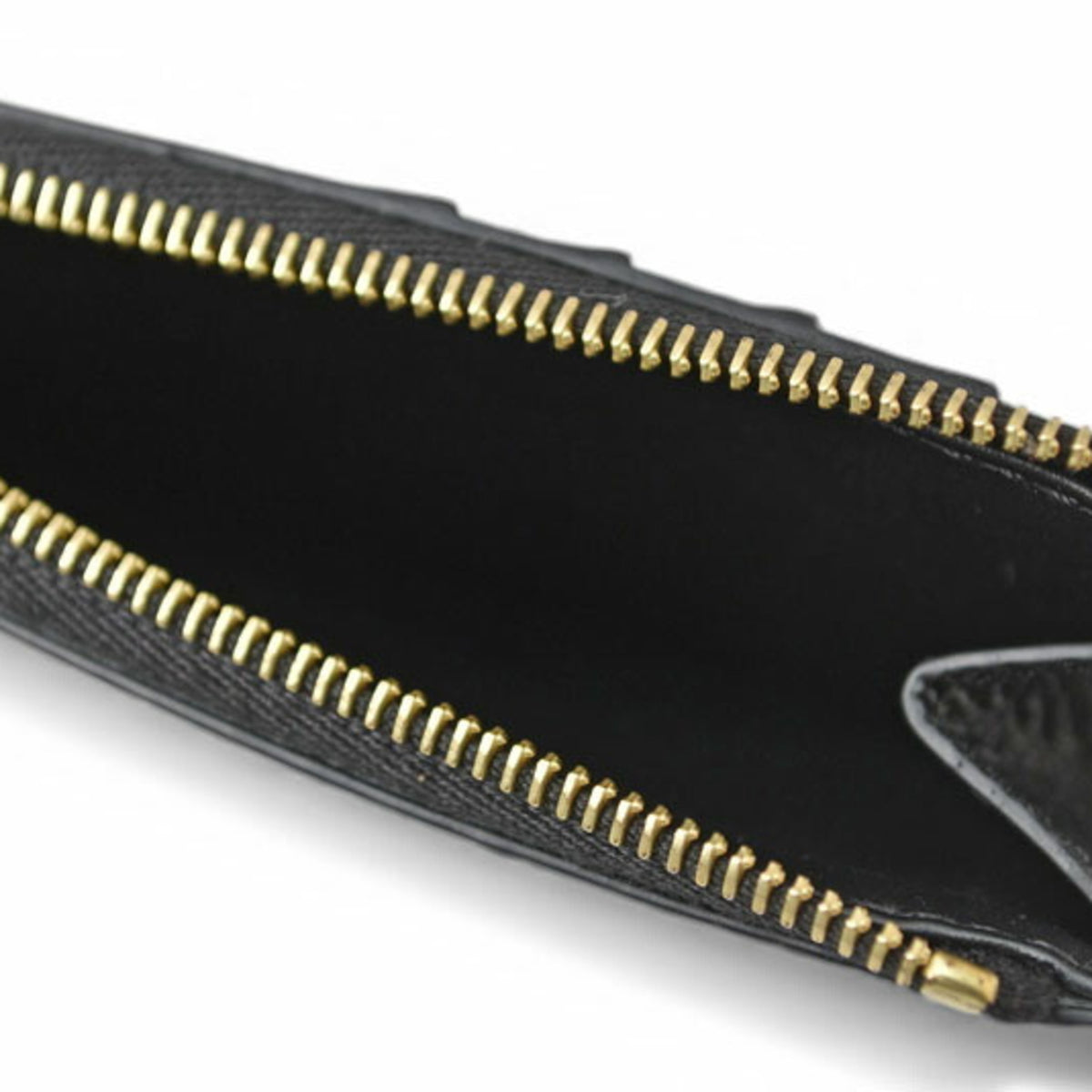 Celine Black Leather Card Wallet (Pre-Owned)