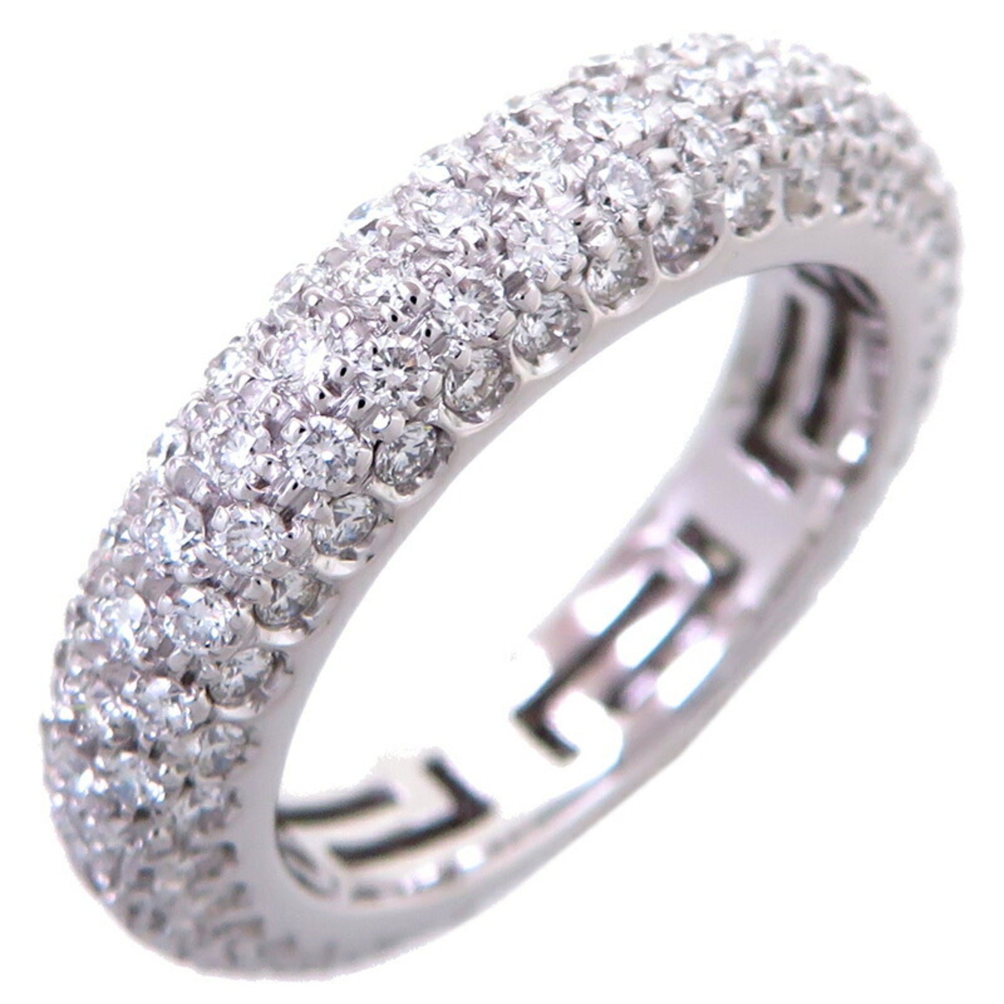 Bvlgari White Gold (18K) Band Ring (Pre-Owned)