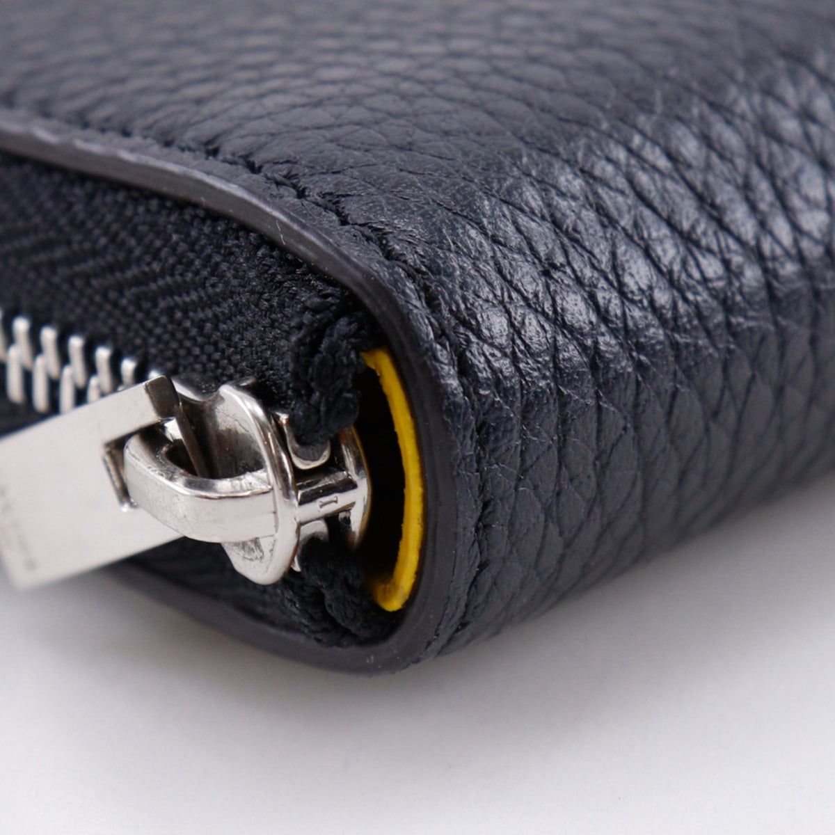Celine Black Yellow Leather Wallet (Bi-Fold) (Pre-Owned)