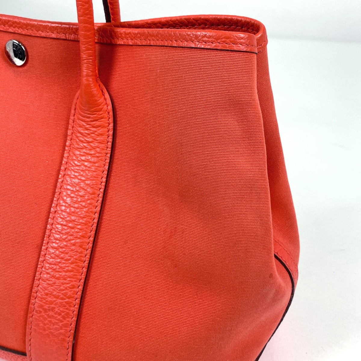 Hermes Garden Toile Officier Tote Bag (Pre-Owned)