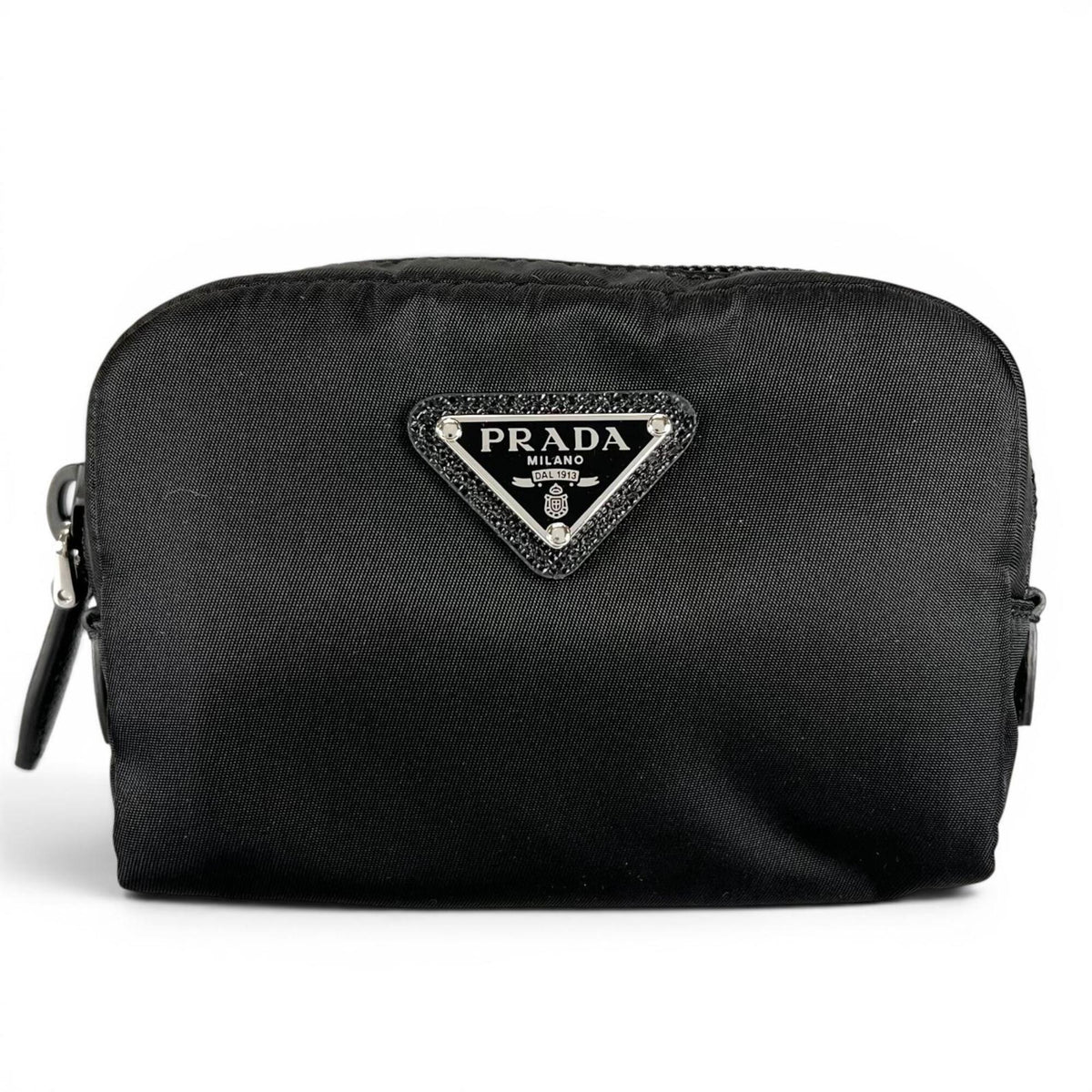 Prada Black Nylon Pouch (Pre-Owned)