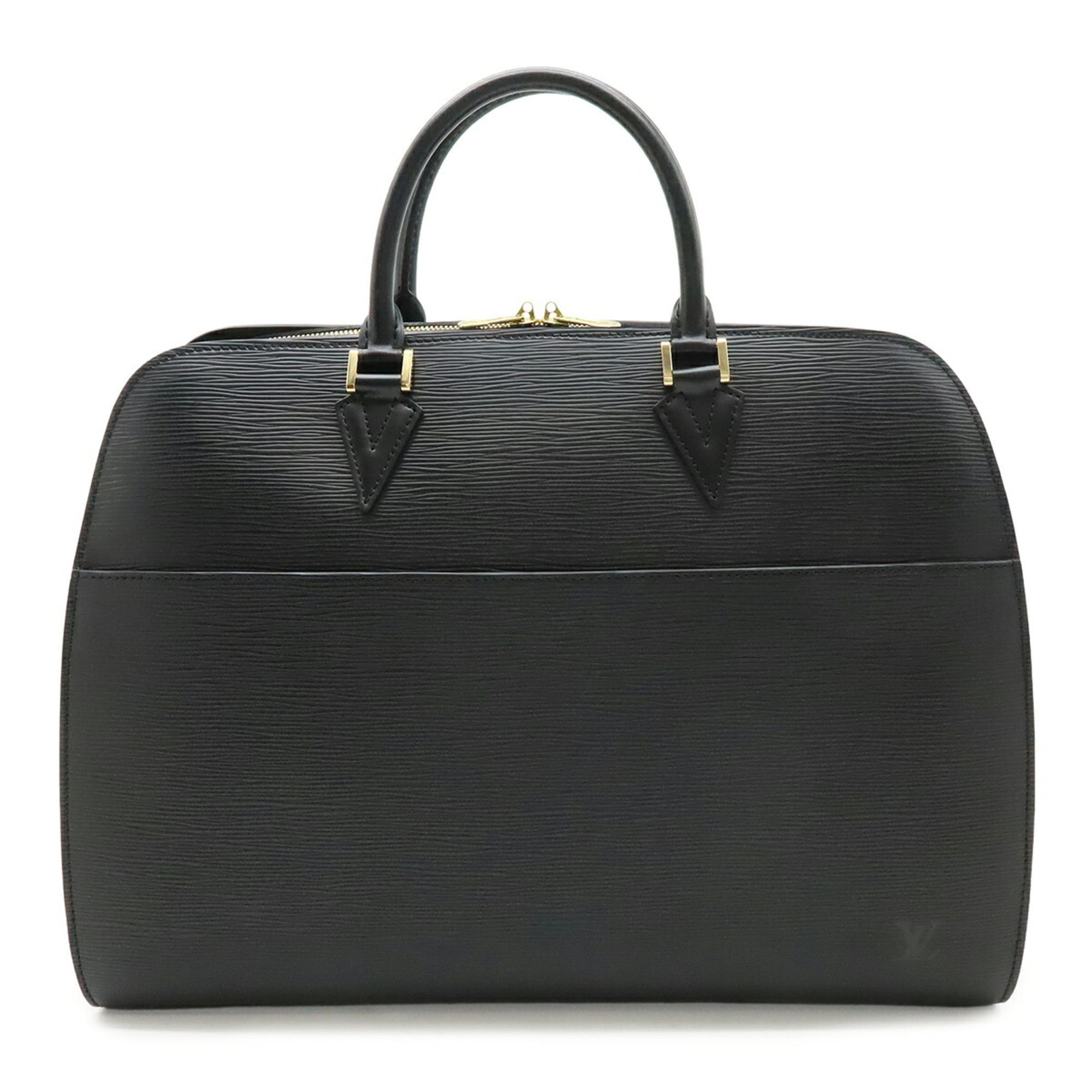 Louis Vuitton Black Noir Epi Leather Handbag (Pre-Owned)