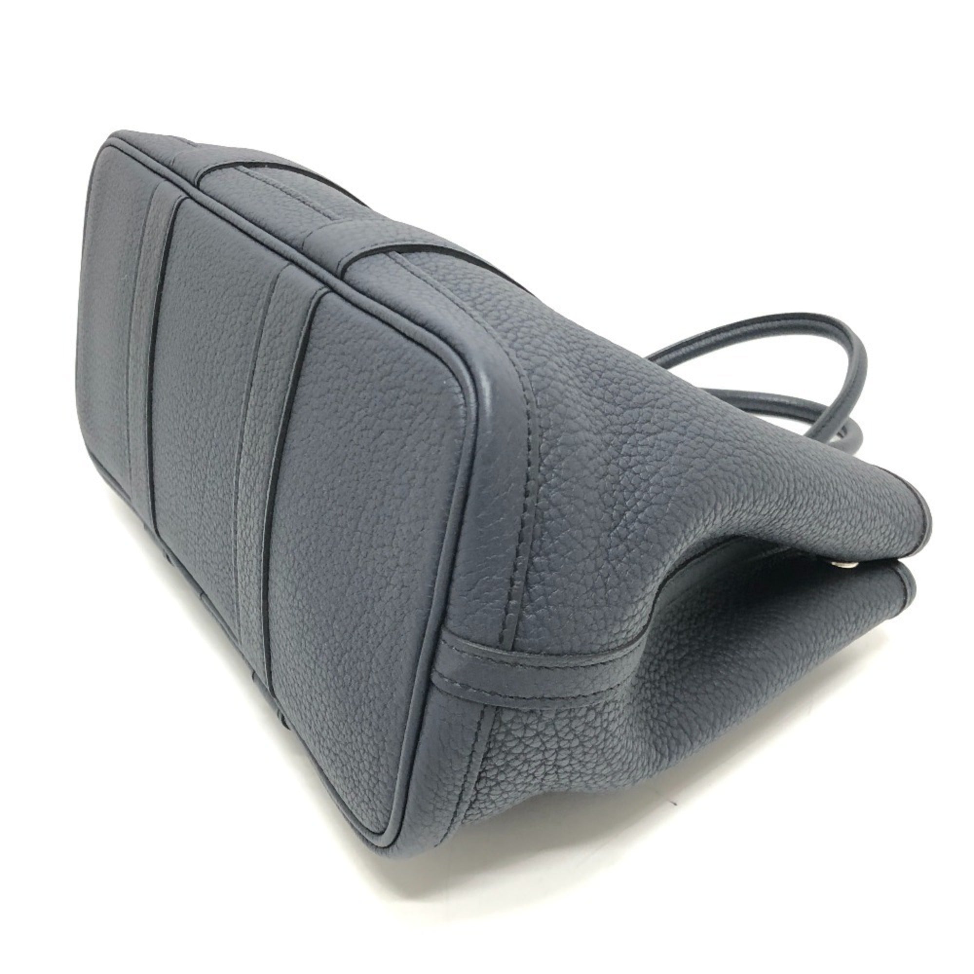 Hermes Black Negonda Leather Handbag (Pre-Owned)