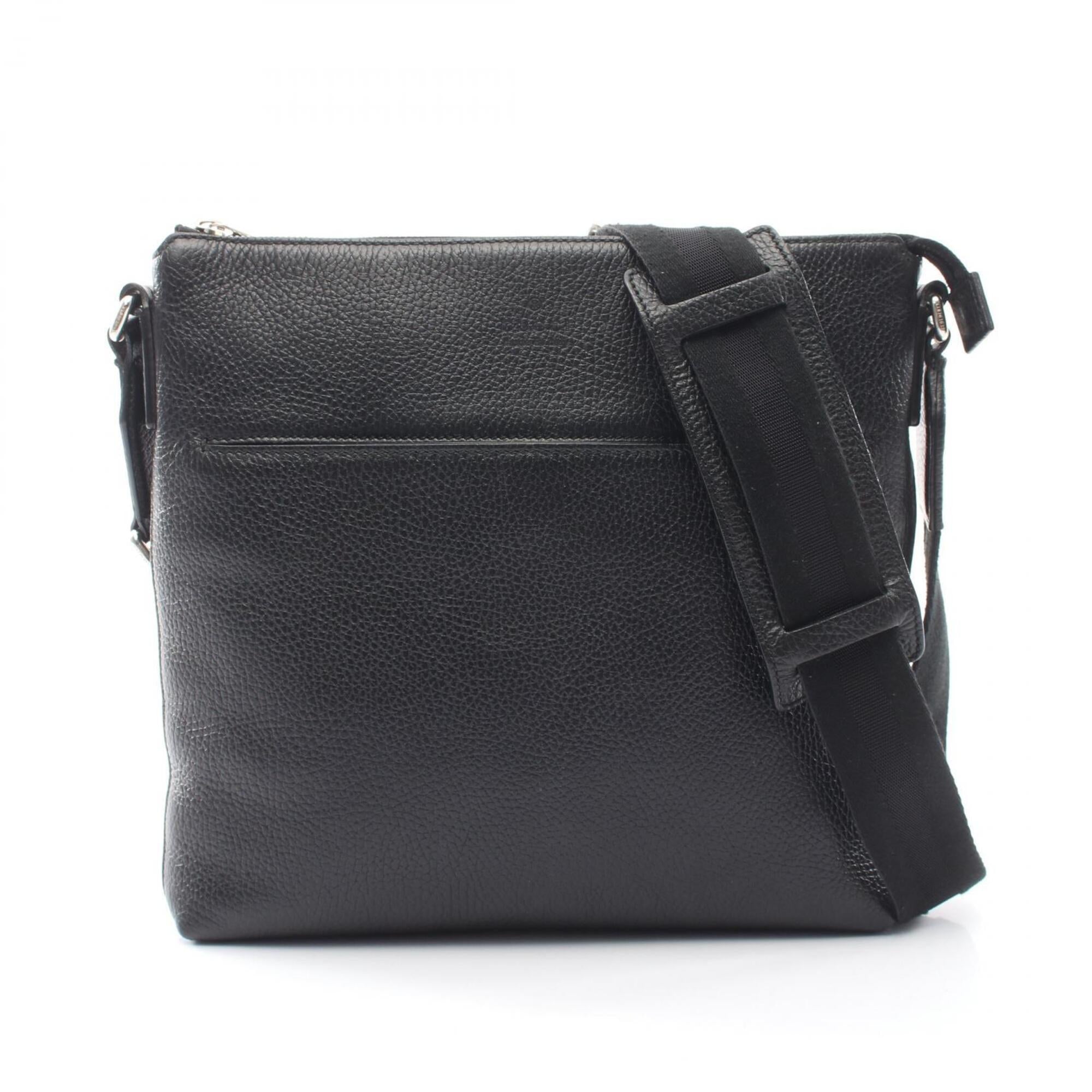 Gucci Black Leather Shoulder Bag (Pre-Owned)
