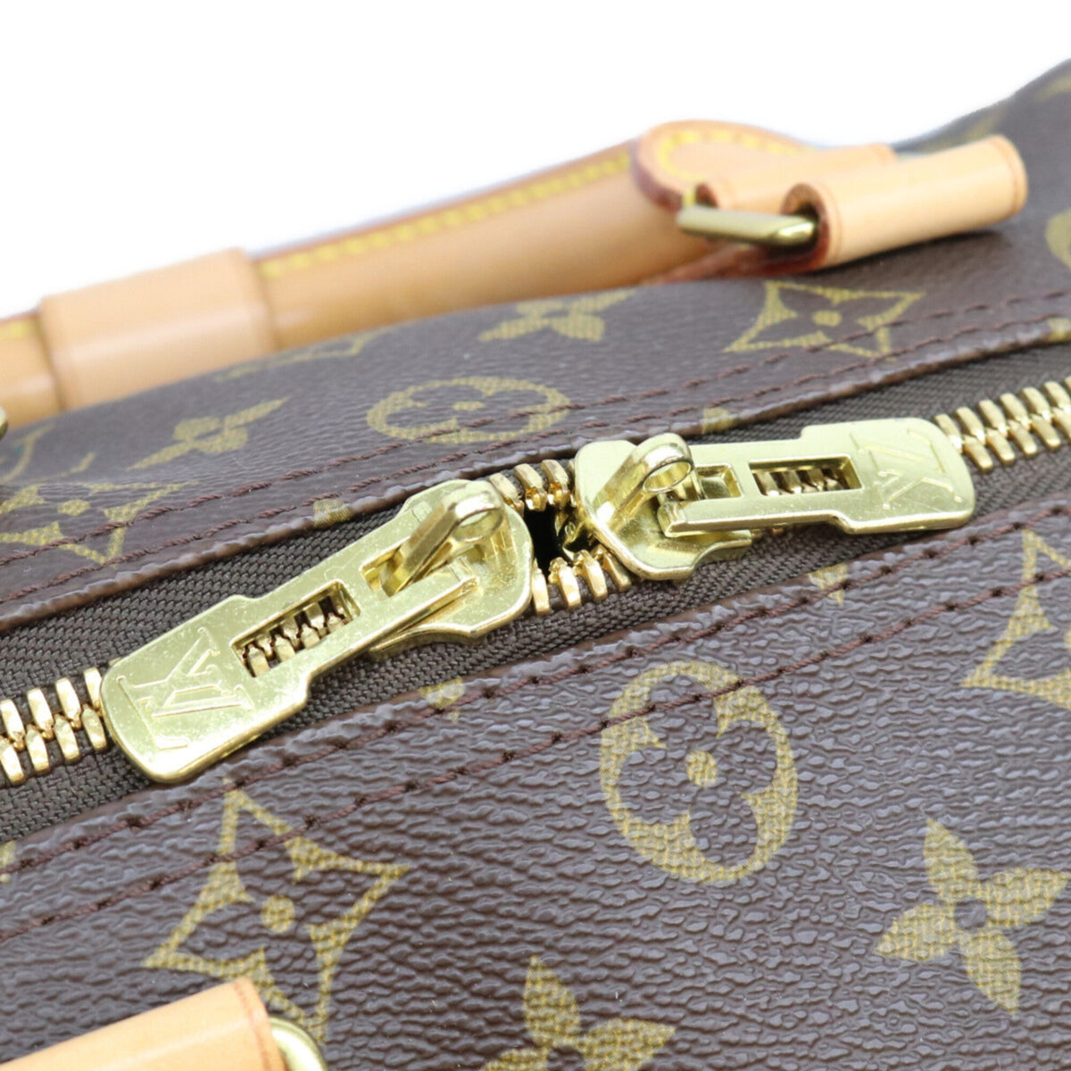 Louis Vuitton Brown Monogram Boston Bag (Pre-Owned)