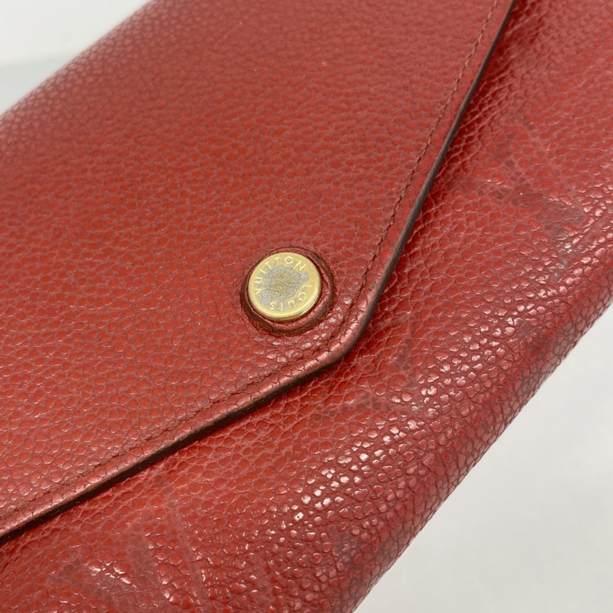 Louis Vuitton Cerise Long Wallet (Bi-Fold) (Pre-Owned)