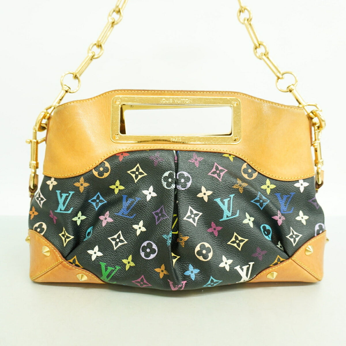 Louis Vuitton Noir Handbag (Pre-Owned)