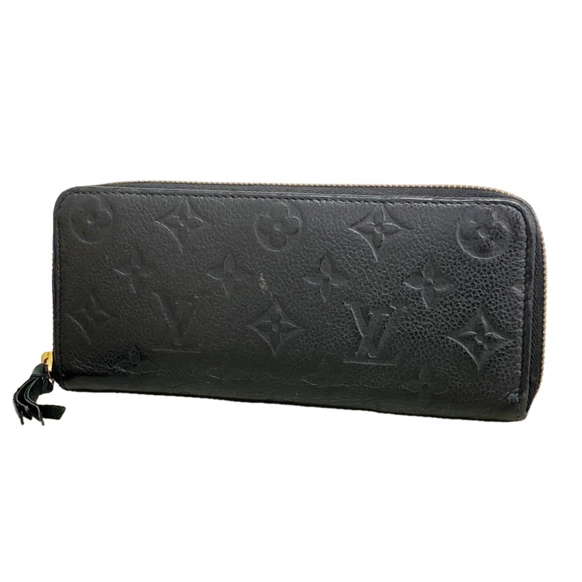 Louis Vuitton Noir Long Wallet (Bi-Fold) (Pre-Owned)