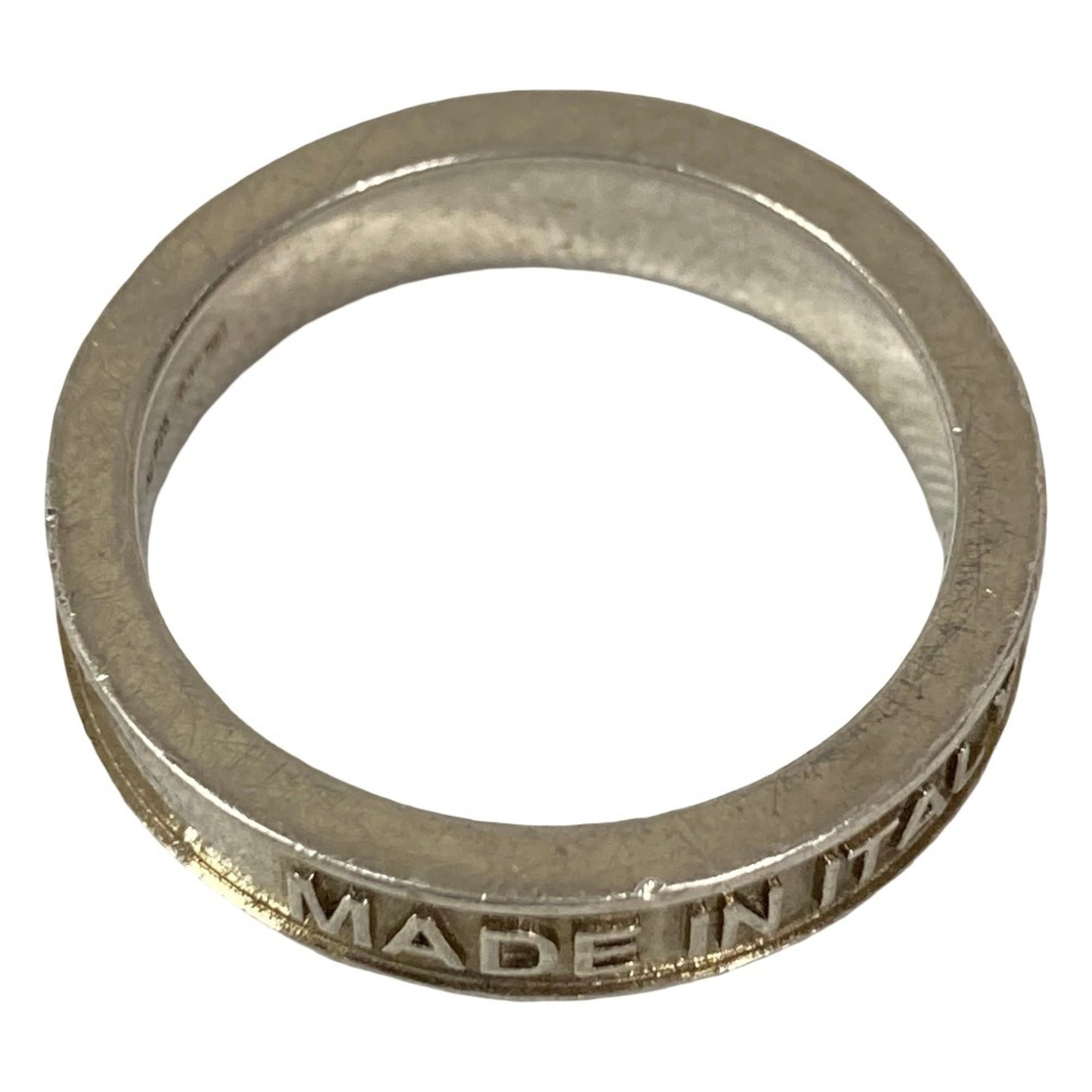Gucci Silver Band Ring (Pre-Owned)