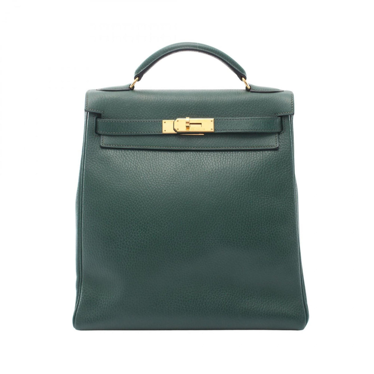 Hermes Green Ardennes Leather Backpack Handbag (Pre-Owned)