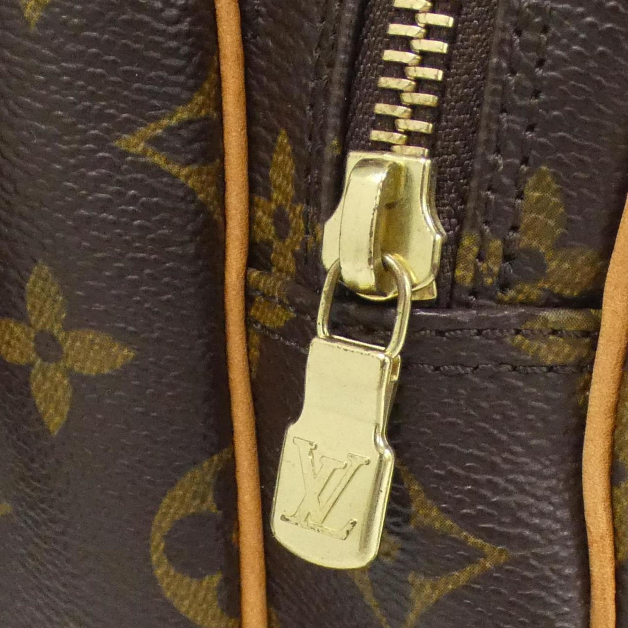 Louis Vuitton Brown Coated Canvas Shoulder Bag (Pre-Owned)