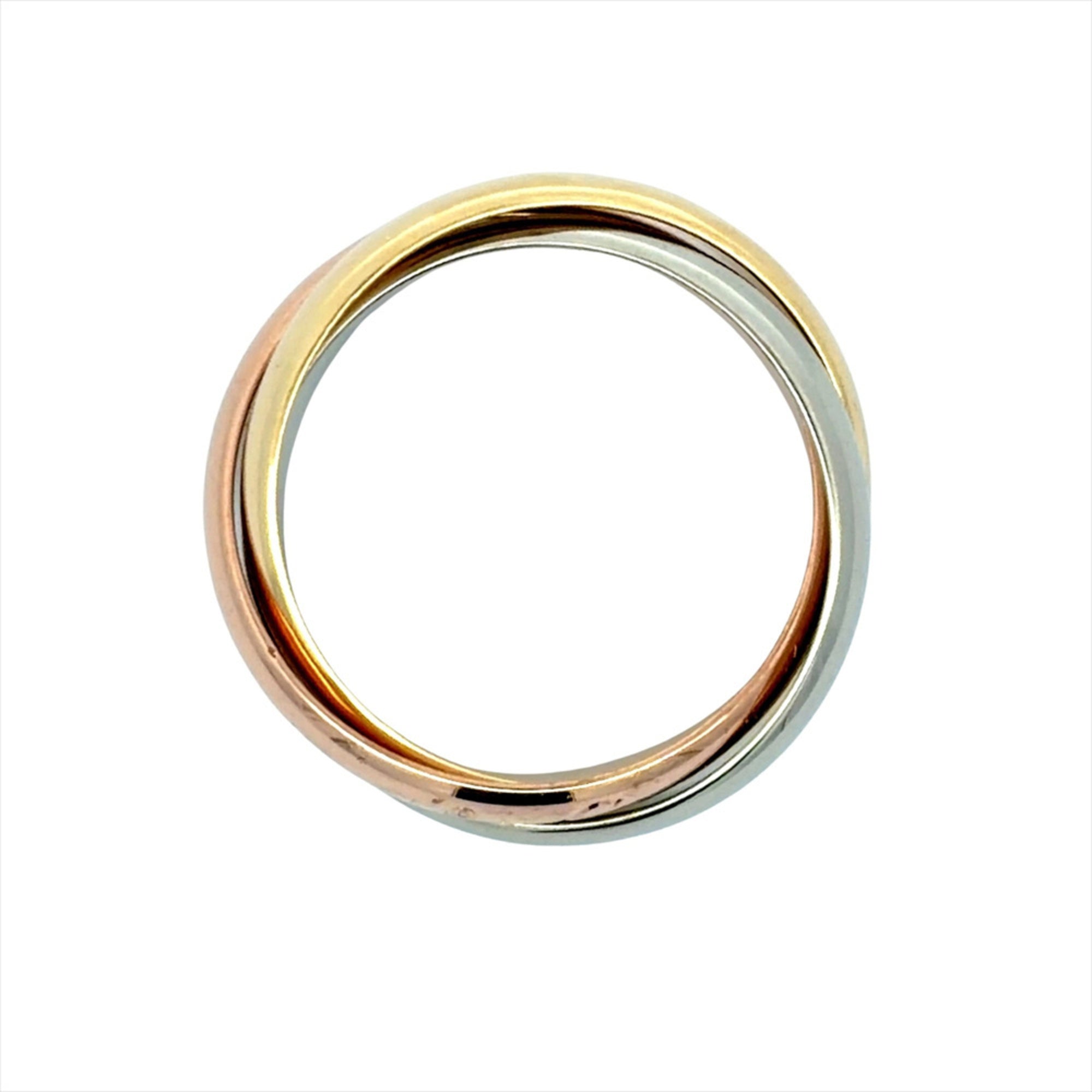 Cartier Pink Gold White Gold Yellow Gold Yellow Gold (18K) Pink Gold (18K) White Gold (18K) Band Ring (Pre-Owned)