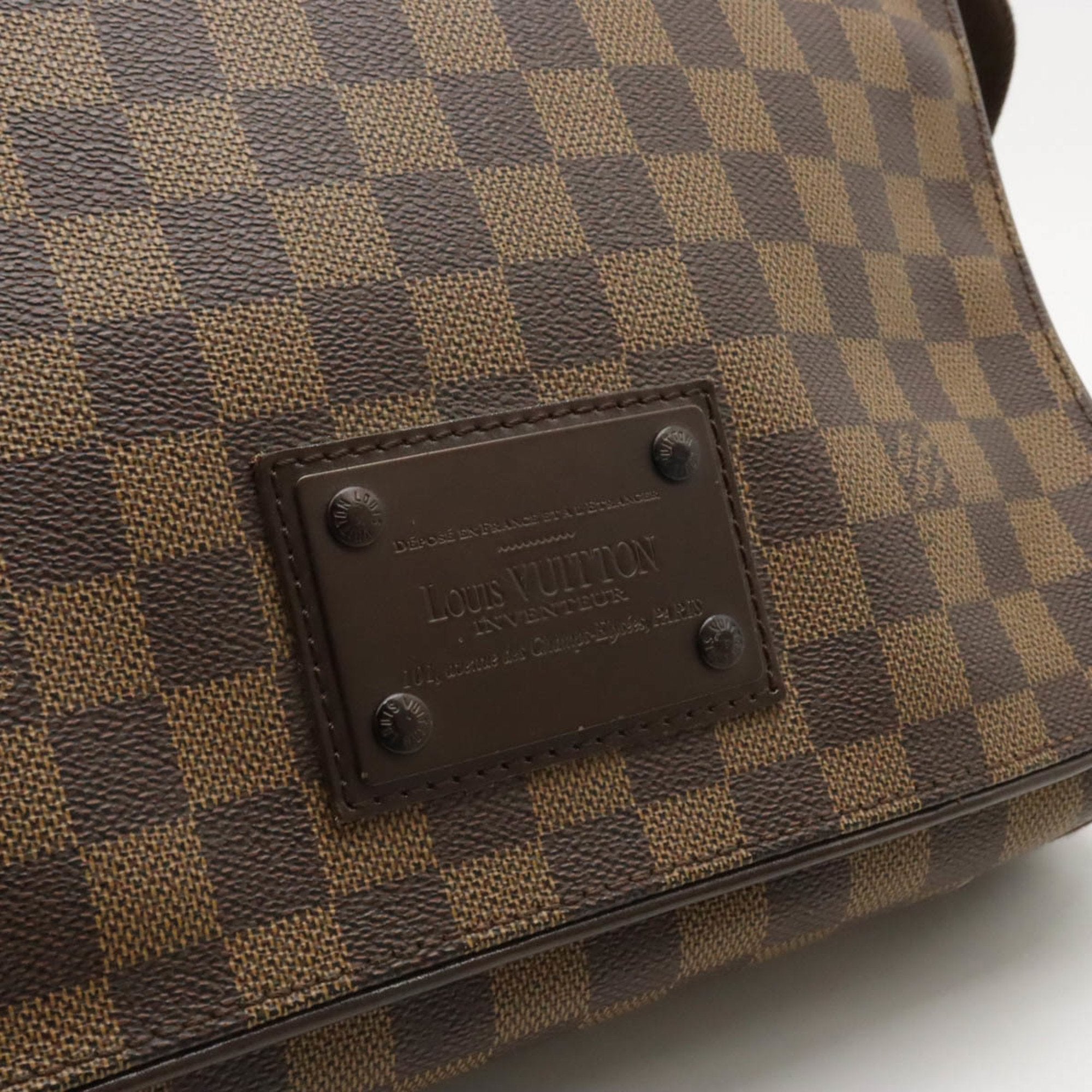 Louis Vuitton Damier Canvas Pvc Shoulder Bag (Pre-Owned)