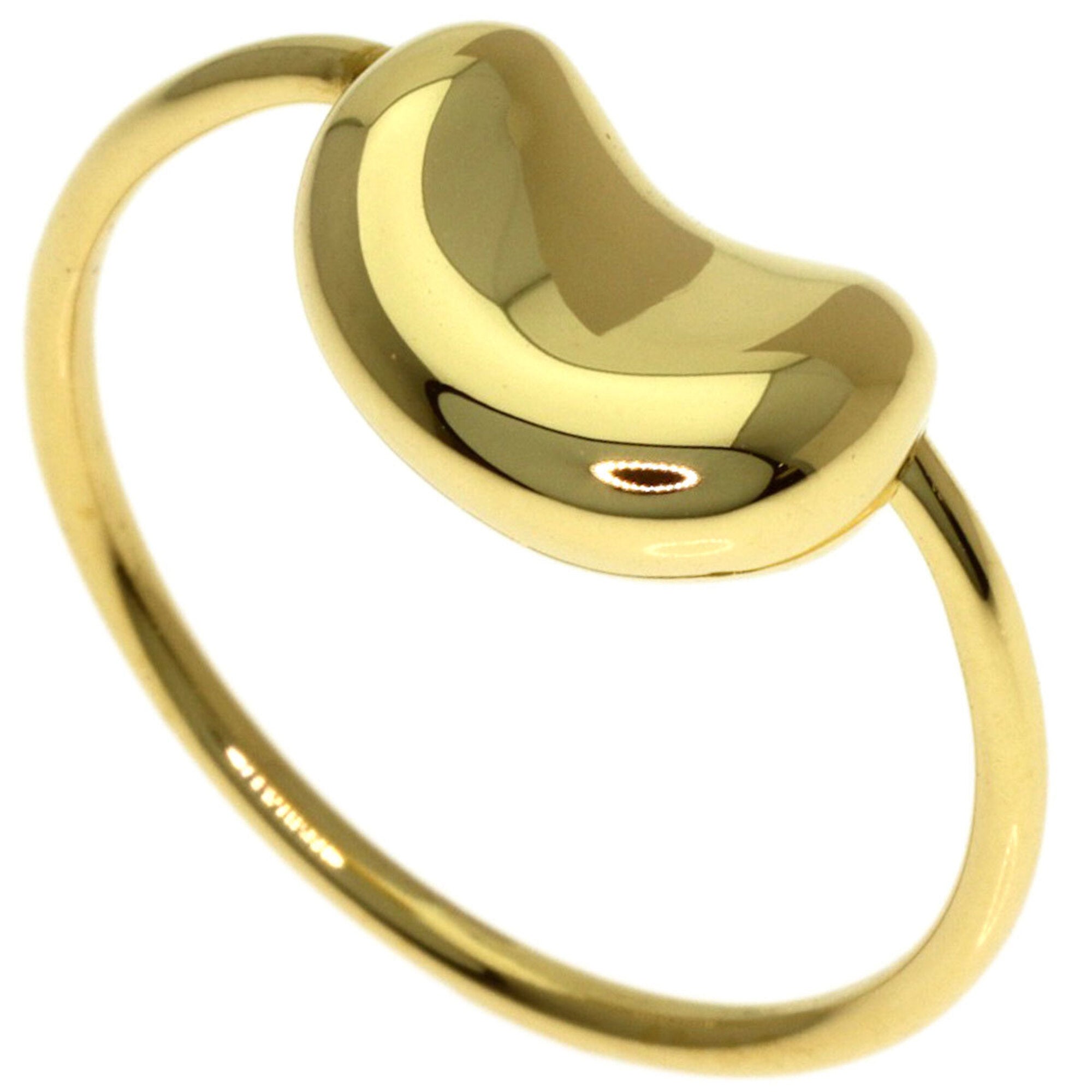 Tiffany Bean Yellow Gold (18K) Band Ring (Pre-Owned)