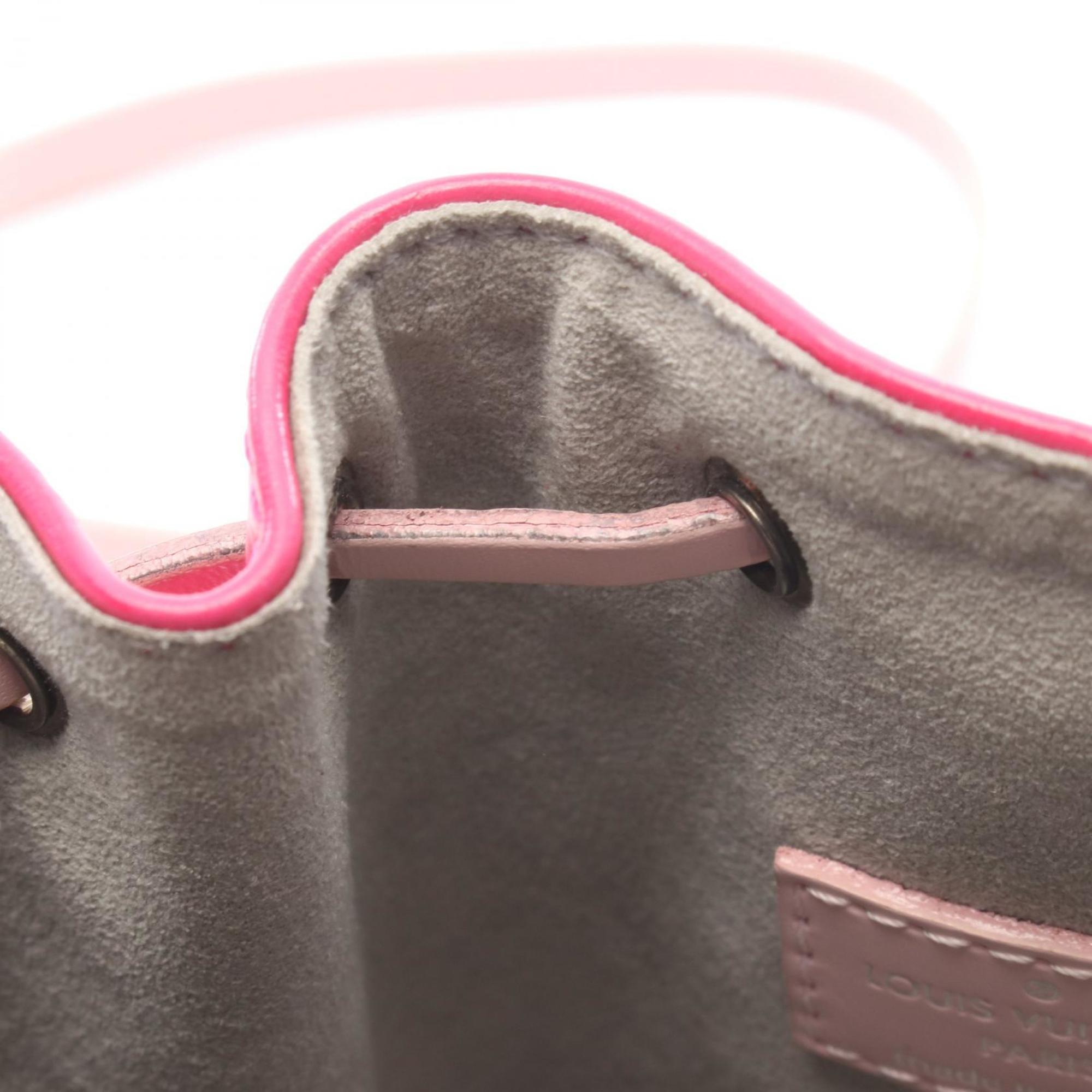 Louis Vuitton Blue Fuchsia Pink Epi Leather Handbag Shoulder Bag (Pre-Owned)
