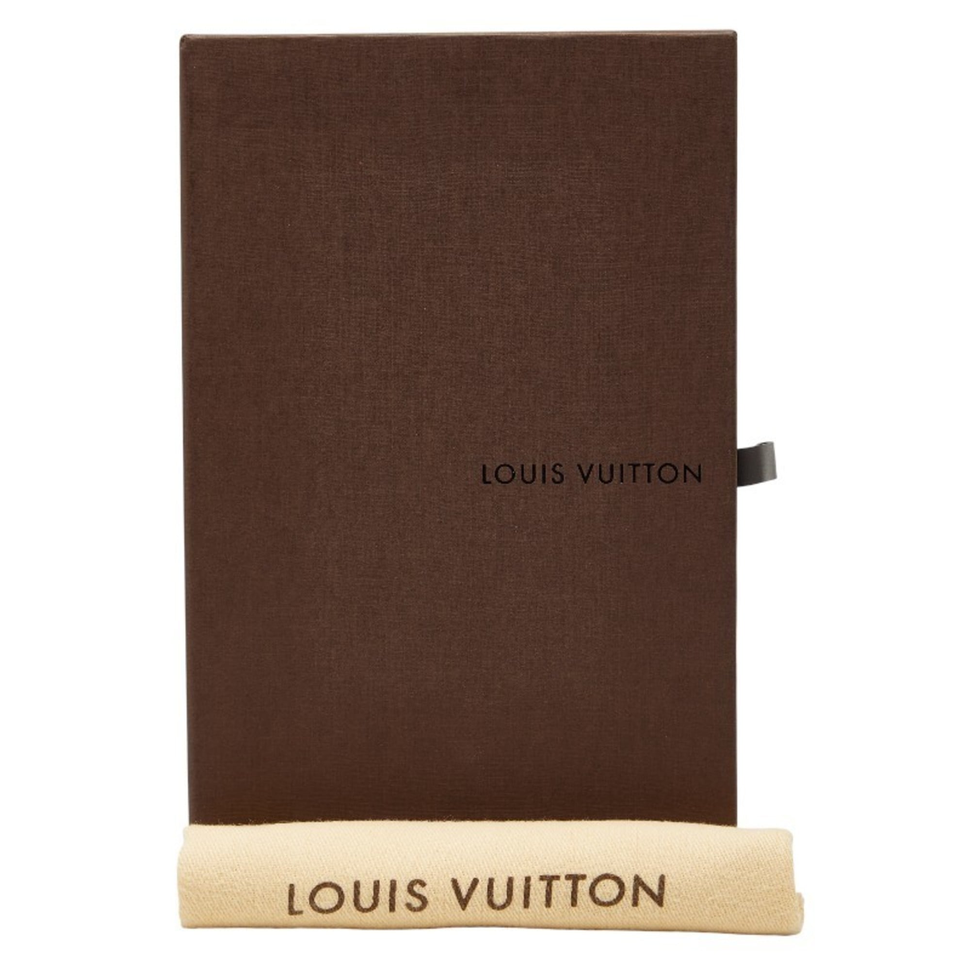 Louis Vuitton Brown Pvc Long Wallet (Bi-Fold) (Pre-Owned)