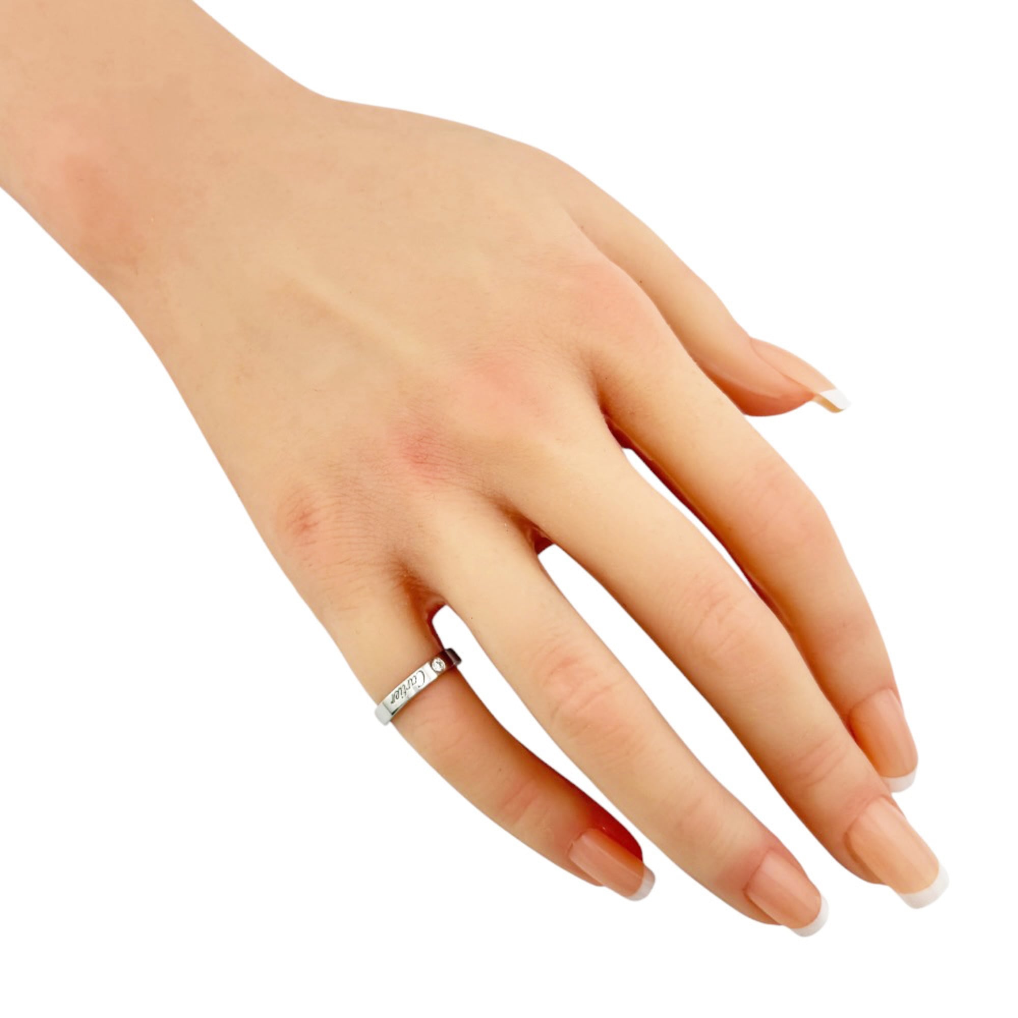 Cartier Platinum 950 Band Ring (Pre-Owned)