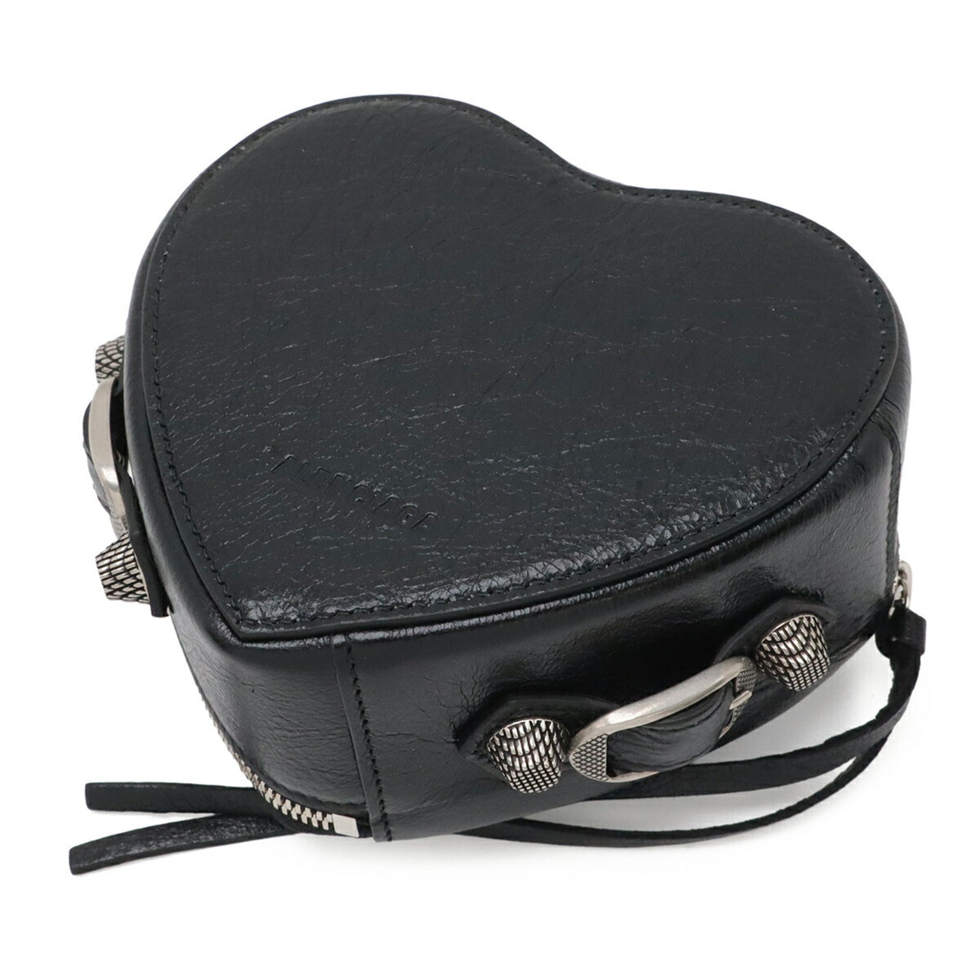 Balenciaga Black Leather Pouch (Pre-Owned)