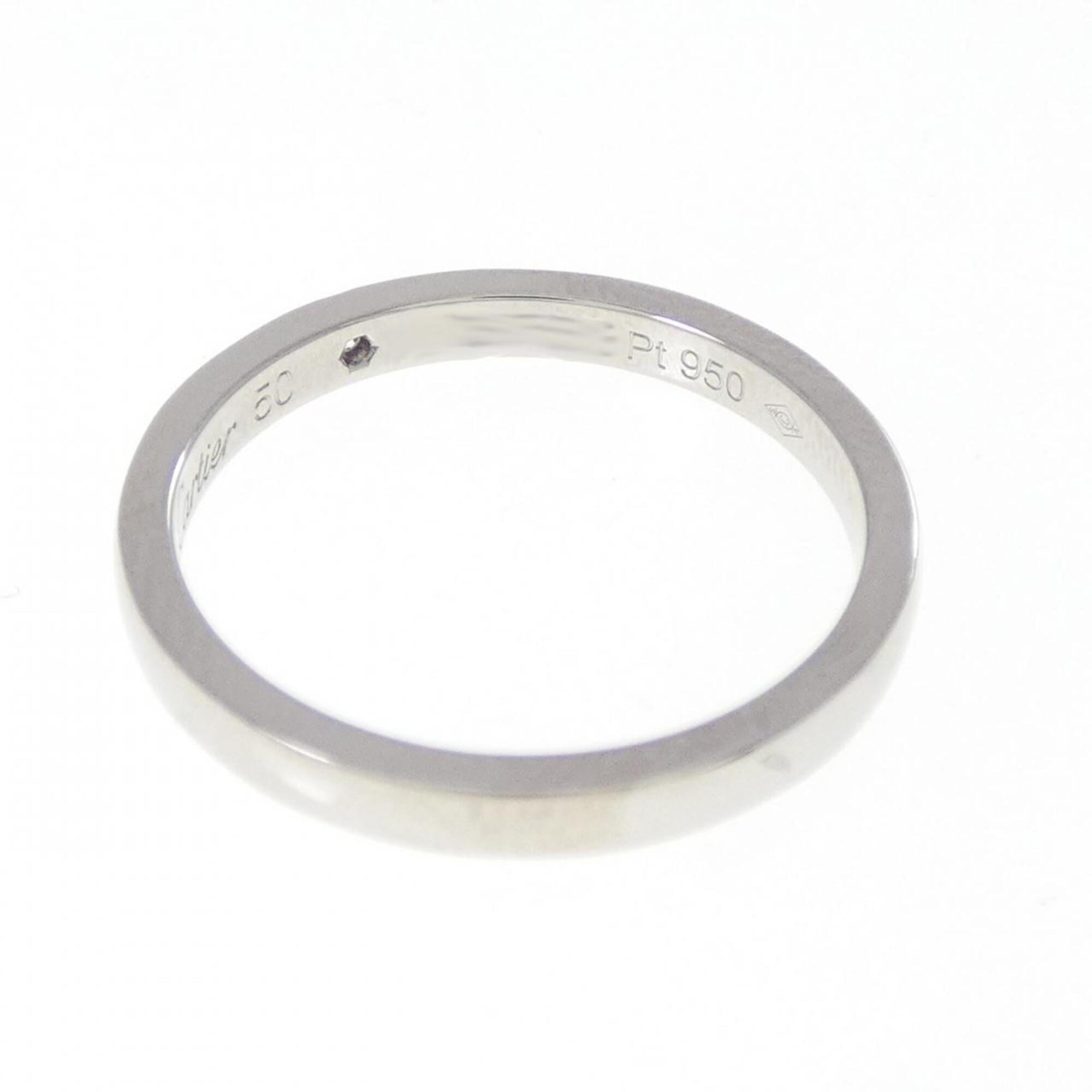 Cartier Platinum 950 Band Ring (Pre-Owned)