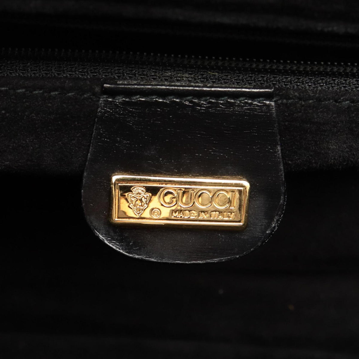 Gucci Black Leather Shoulder Bag (Pre-Owned)