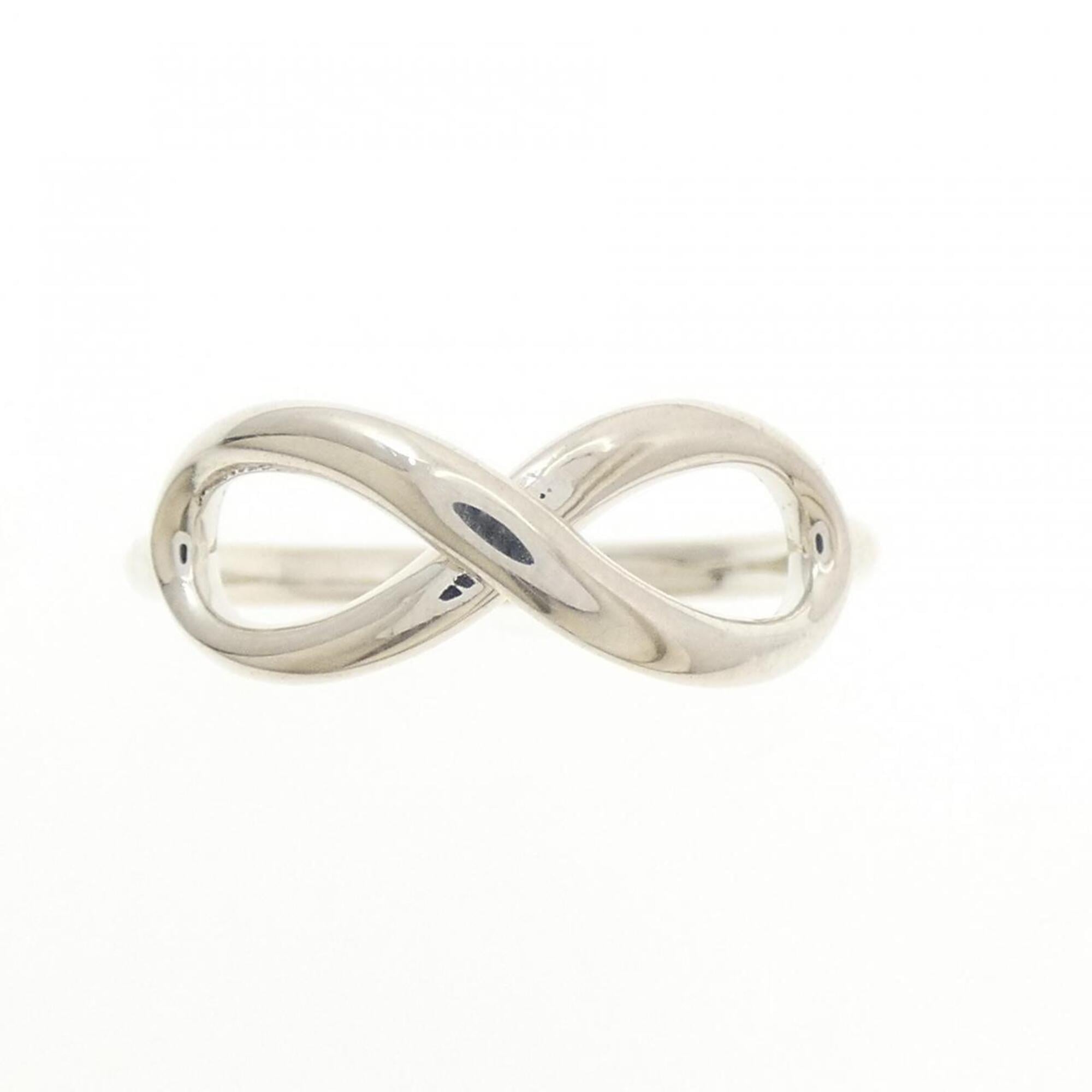 Tiffany Silver Silver 925 Band Ring (Pre-Owned)