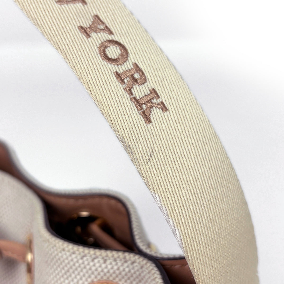 Kate Spade Beige Canvas Handbag (Pre-Owned)