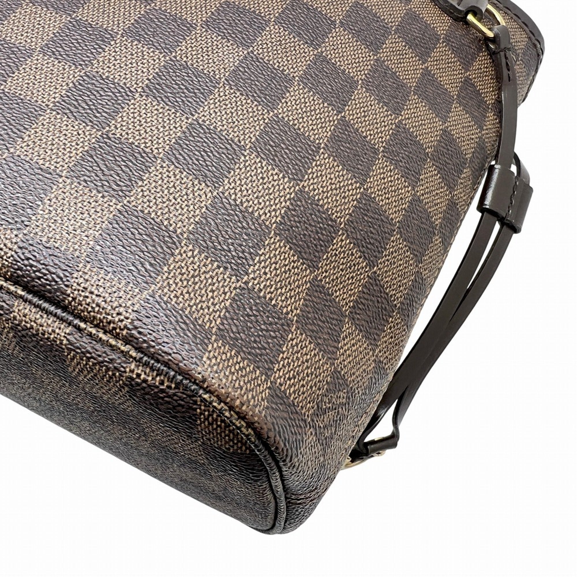 Louis Vuitton Brown Damier Canvas Shoulder Bag Tote Bag (Pre-Owned)