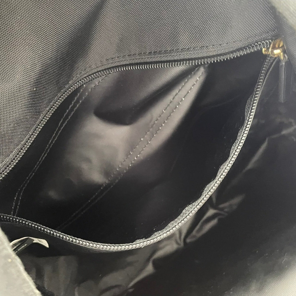 Marc Jacobs Black Polyester Leather Backpack (Pre-Owned)