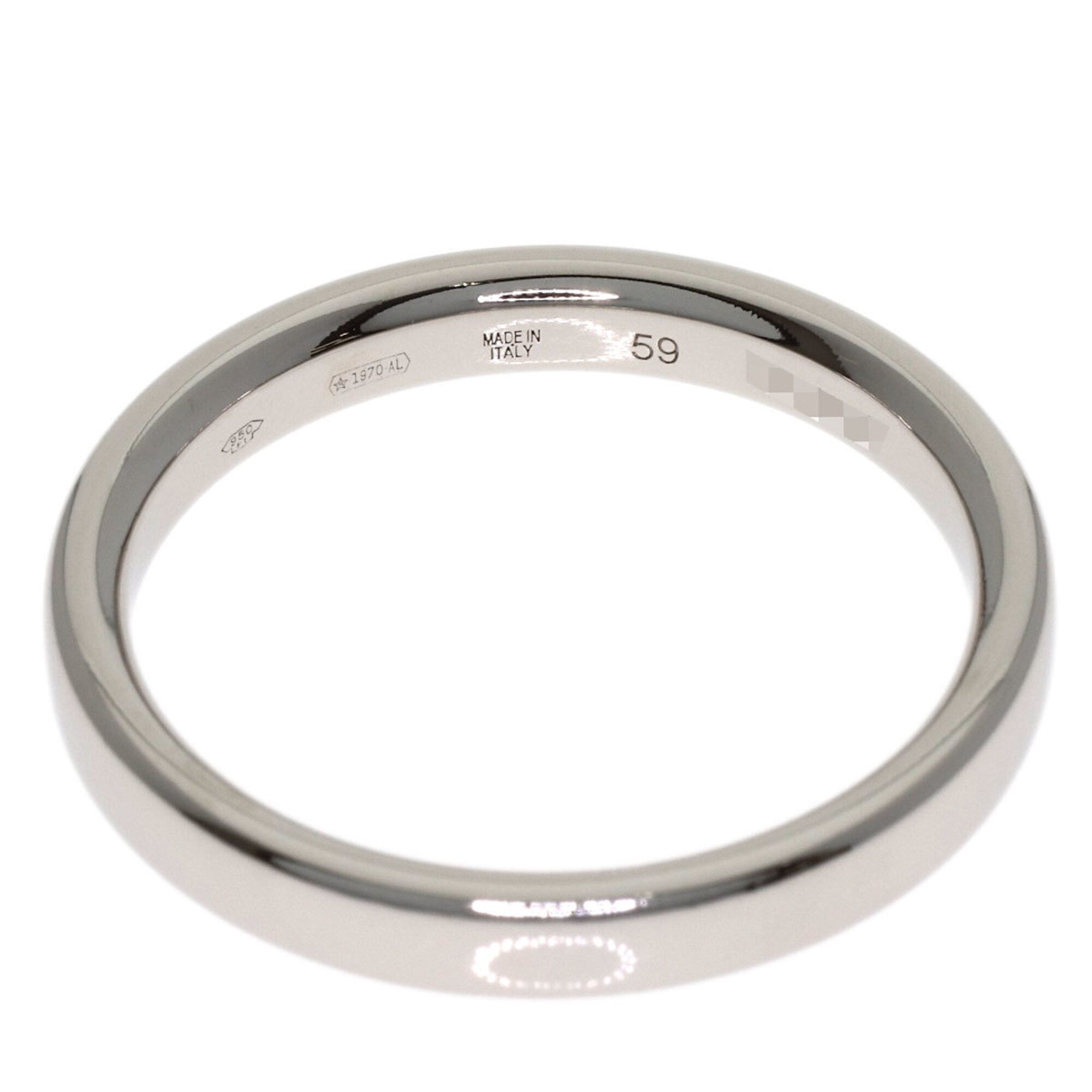 Bvlgari Platinum 950 Band Ring (Pre-Owned)