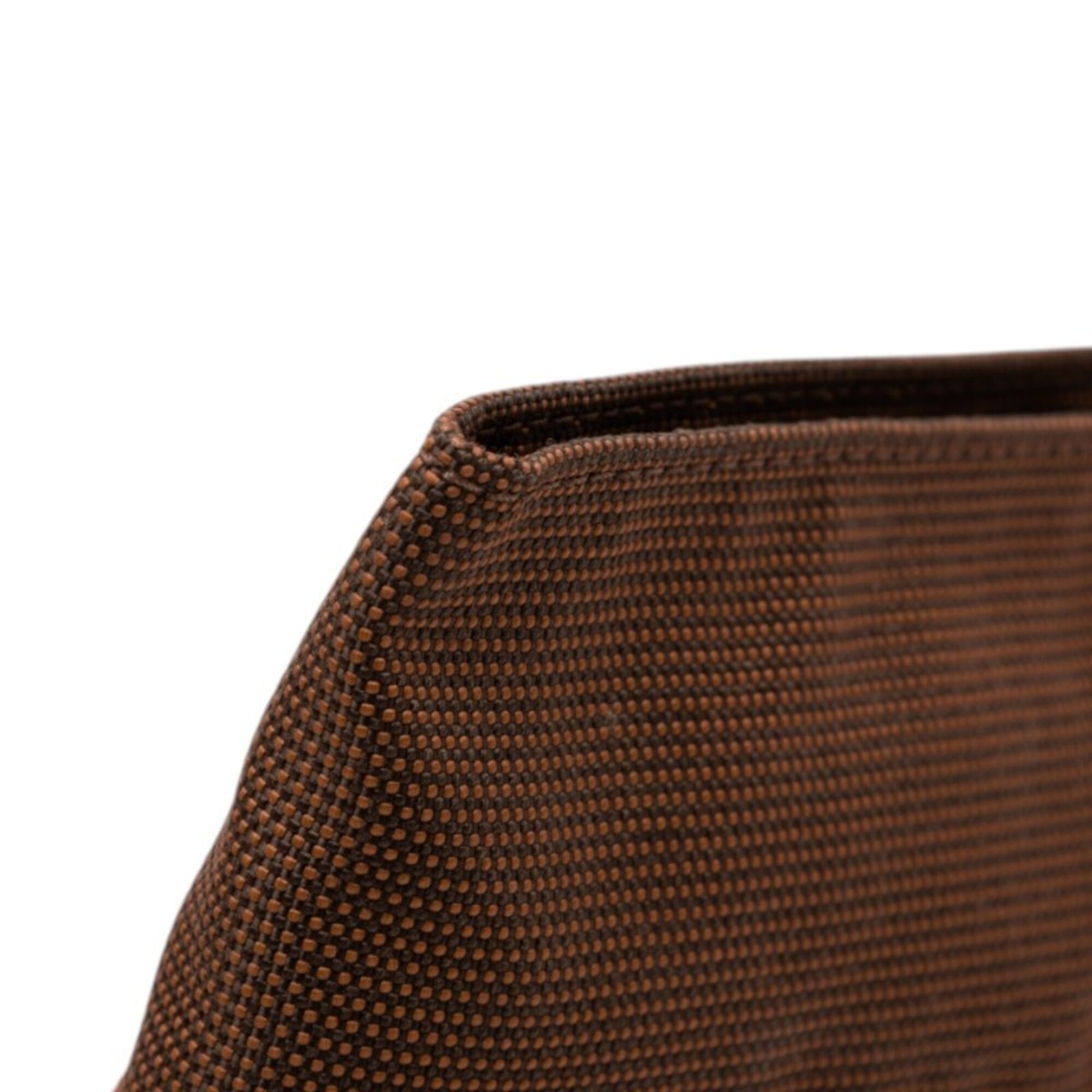 Hermes Brown Canvas Pochette Shoulder Bag (Pre-Owned)