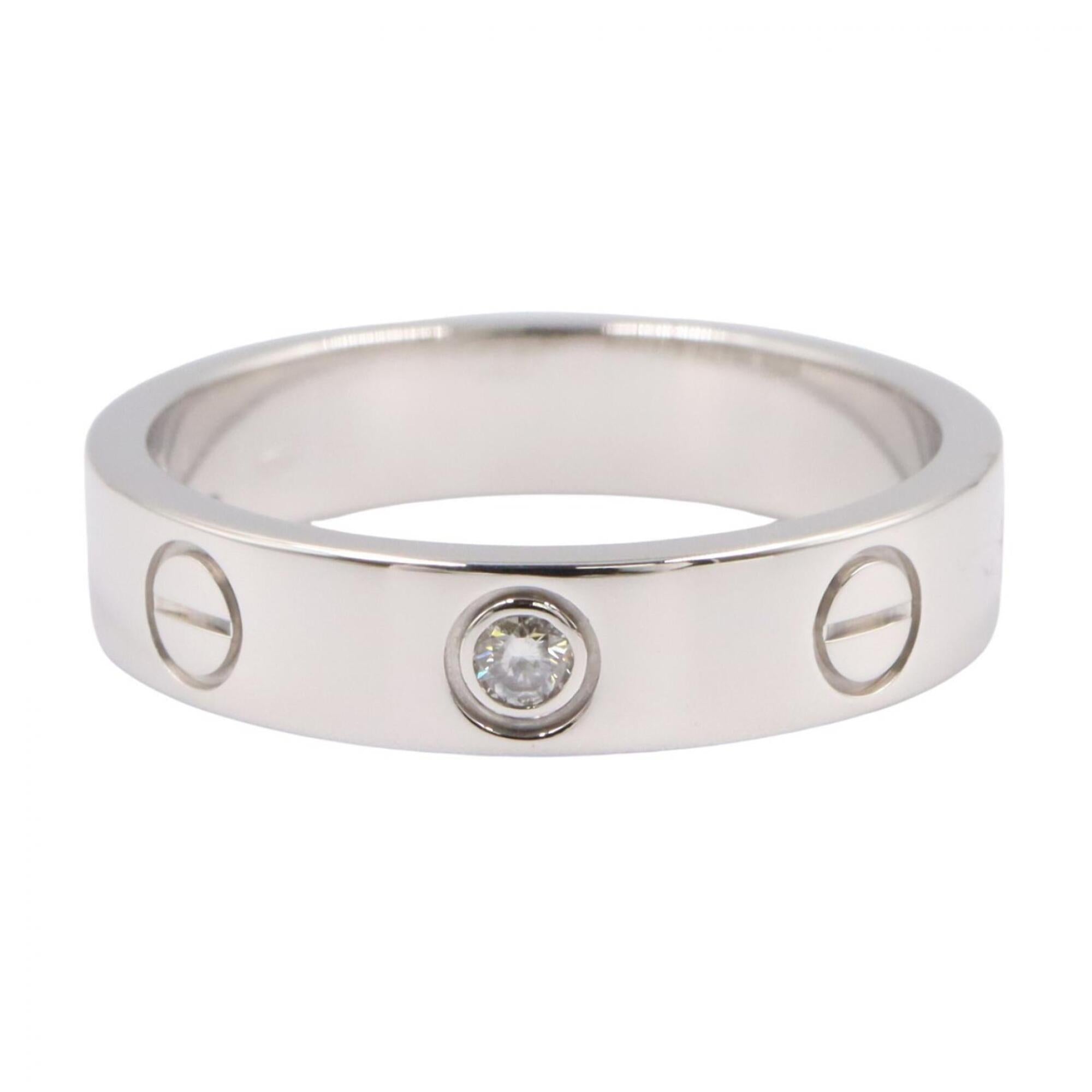 Cartier White Gold White Gold (18K) Band Ring (Pre-Owned)