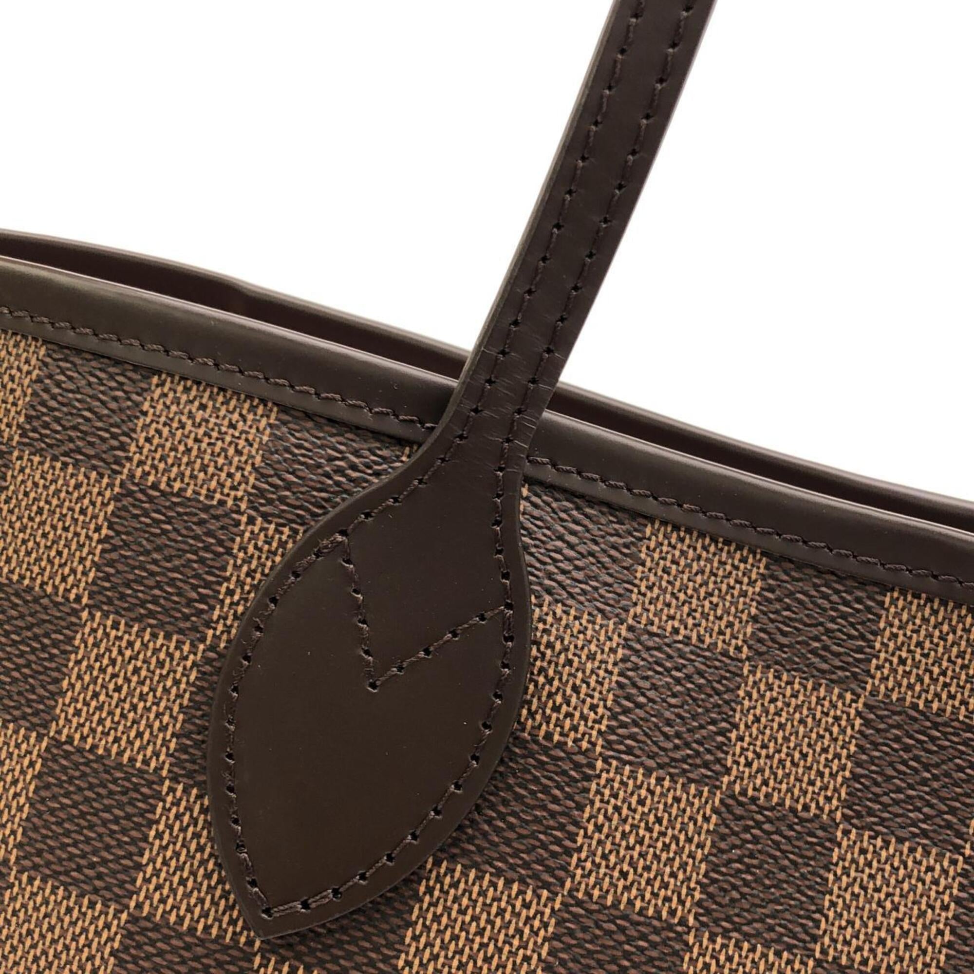 Louis Vuitton Damier Ebene Rose Ballerine Coated Canvas Handbag Pouch (Pre-Owned)