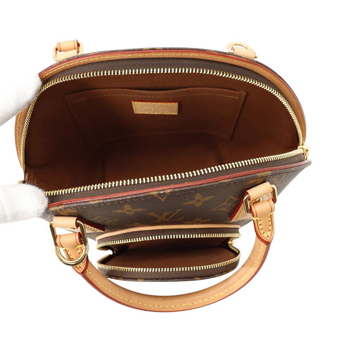 Louis Vuitton Brown Monogram Handbag (Pre-Owned)