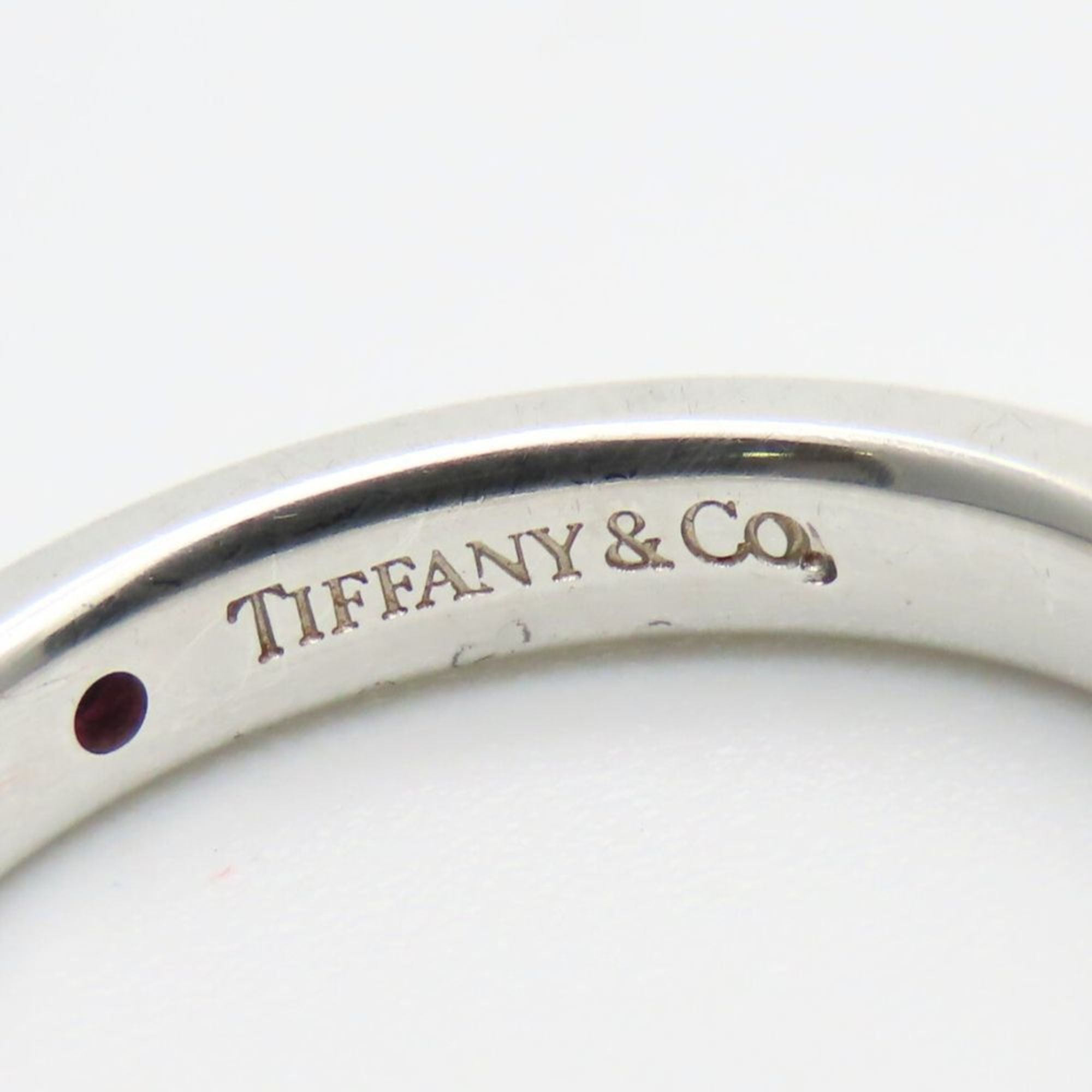 Tiffany Silver Silver 925 Band Ring (Pre-Owned)
