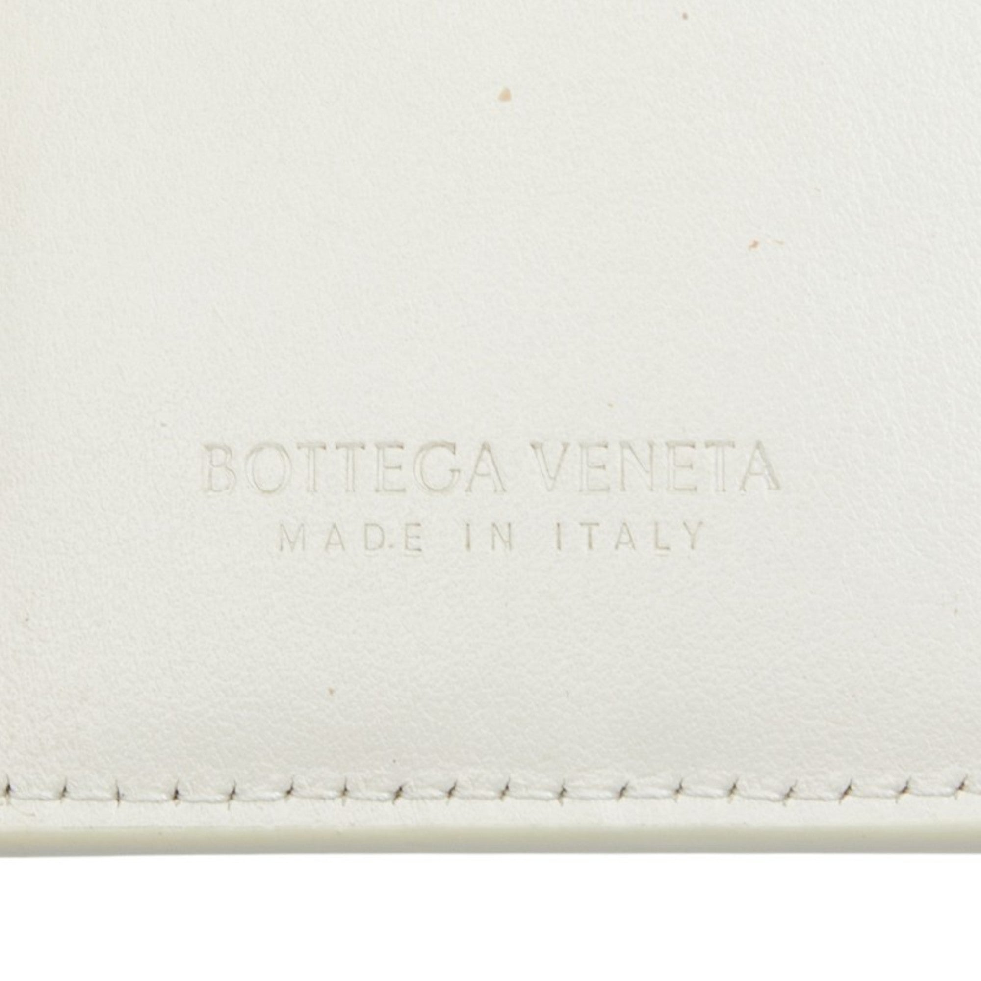 Bottega Veneta Black Leather Wallet (Bi-Fold) (Pre-Owned)