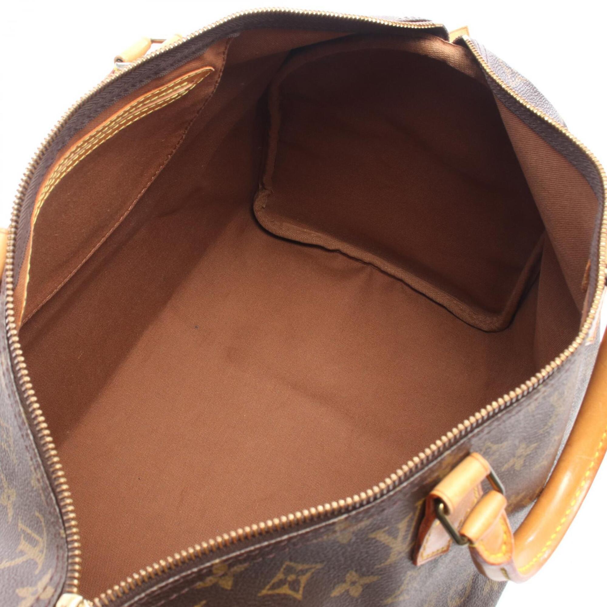 Louis Vuitton Brown Monogram Monogram Leather Handbag (Pre-Owned)
