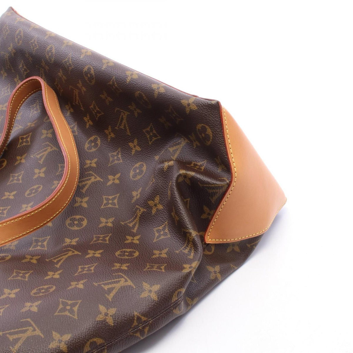 Louis Vuitton Brown Monogram Monogram Leather Handbag Tote Bag (Pre-Owned)