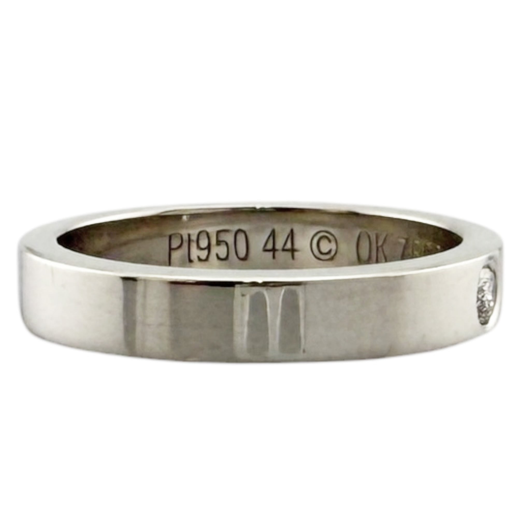 Cartier Platinum 950 Band Ring (Pre-Owned)