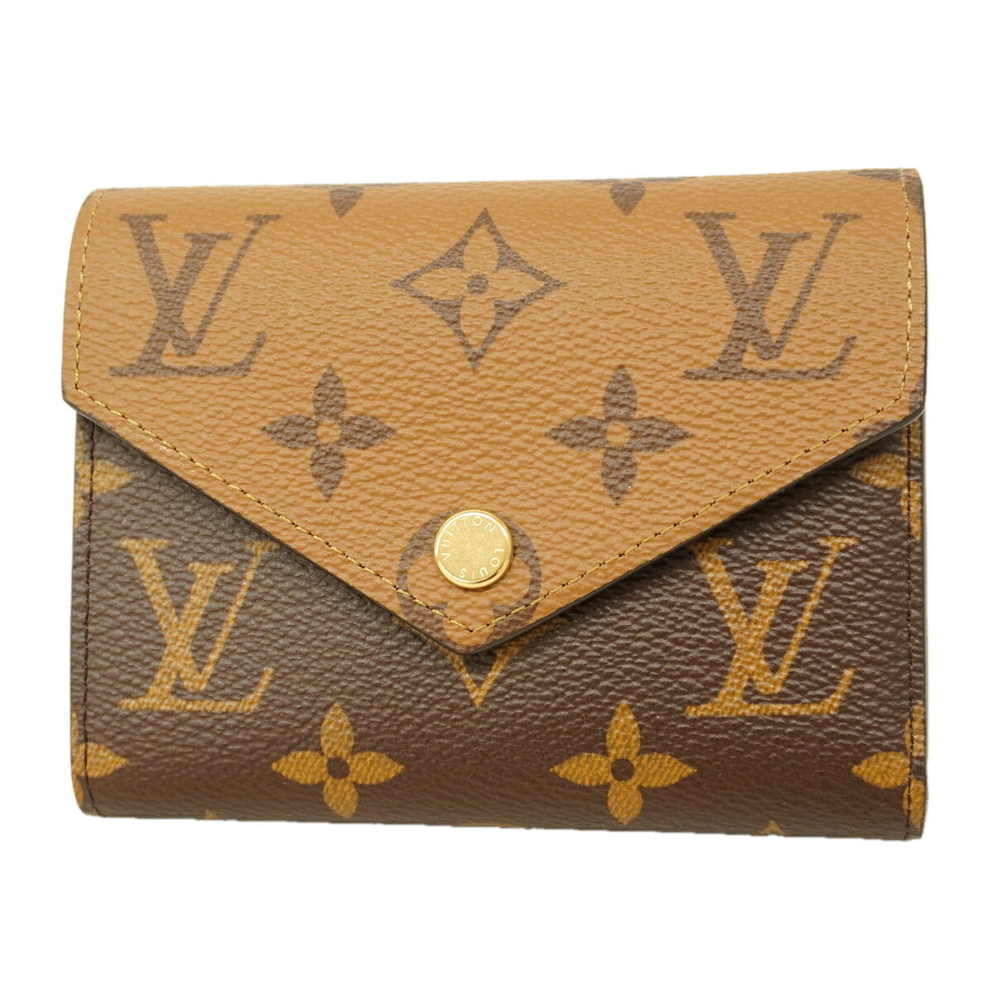 Louis Vuitton Brown Wallet (Tri-Fold) (Pre-Owned)