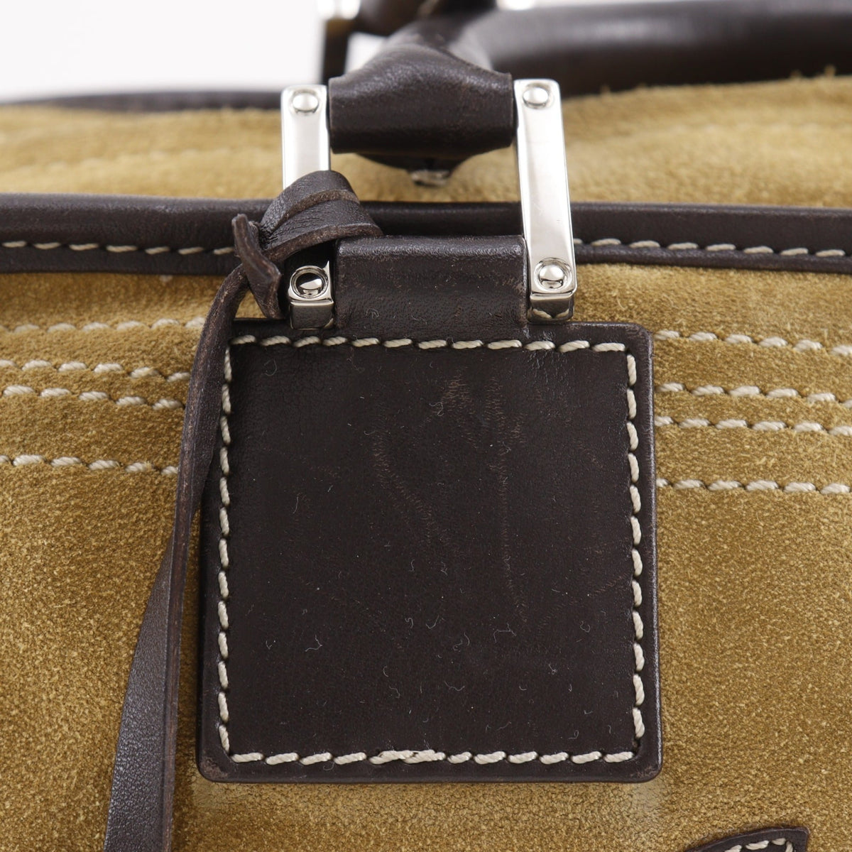 Loewe Amazona Brown Suede Handbag (Pre-Owned)